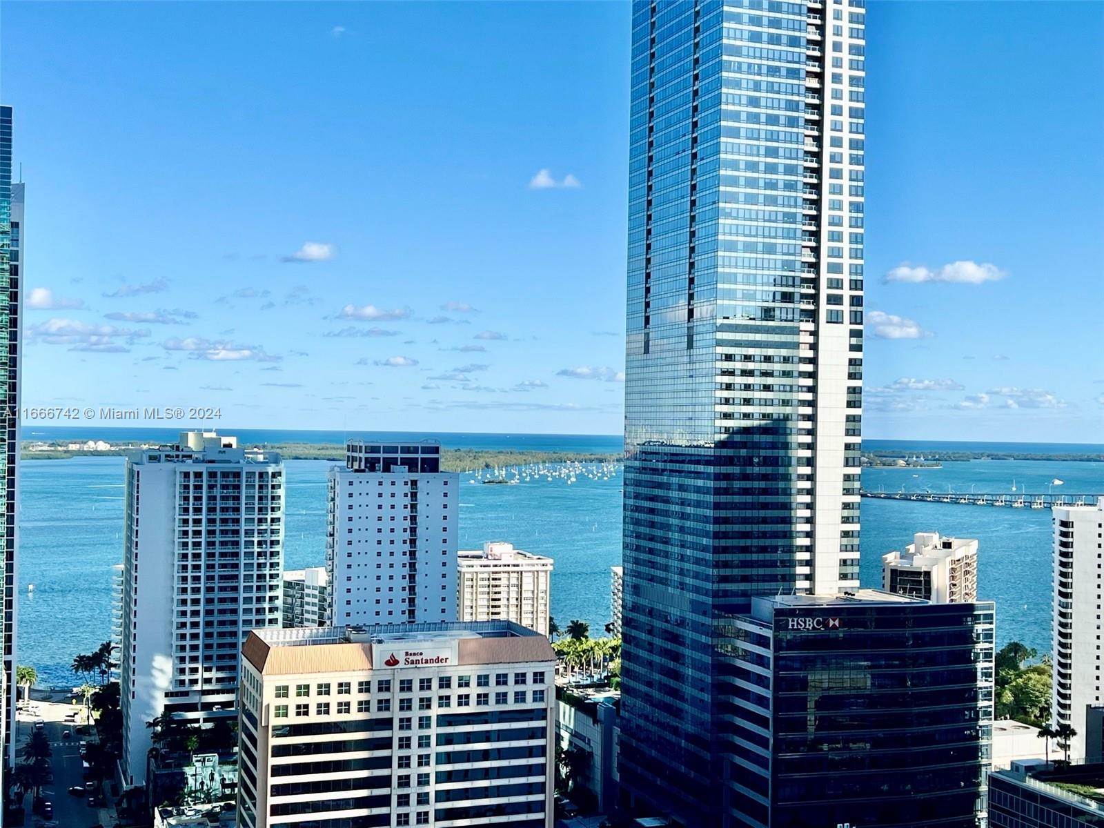 Beautifully Furnished and Equipped 1 Bed, 1 1/2 Bath, Bi-level Open Style Loft with Water and City Views.  Available for Short-Term for 9-Month Term. Full-service amenity building includes Infinity Pool, Clubhouse, Business Center, Gym, and Party room. Great location in the heart of the Brickell Financial District. Steps to Mary Brickell Village and Brickell City Center. Across from Metro rail and people mover. One Parking Space Included...