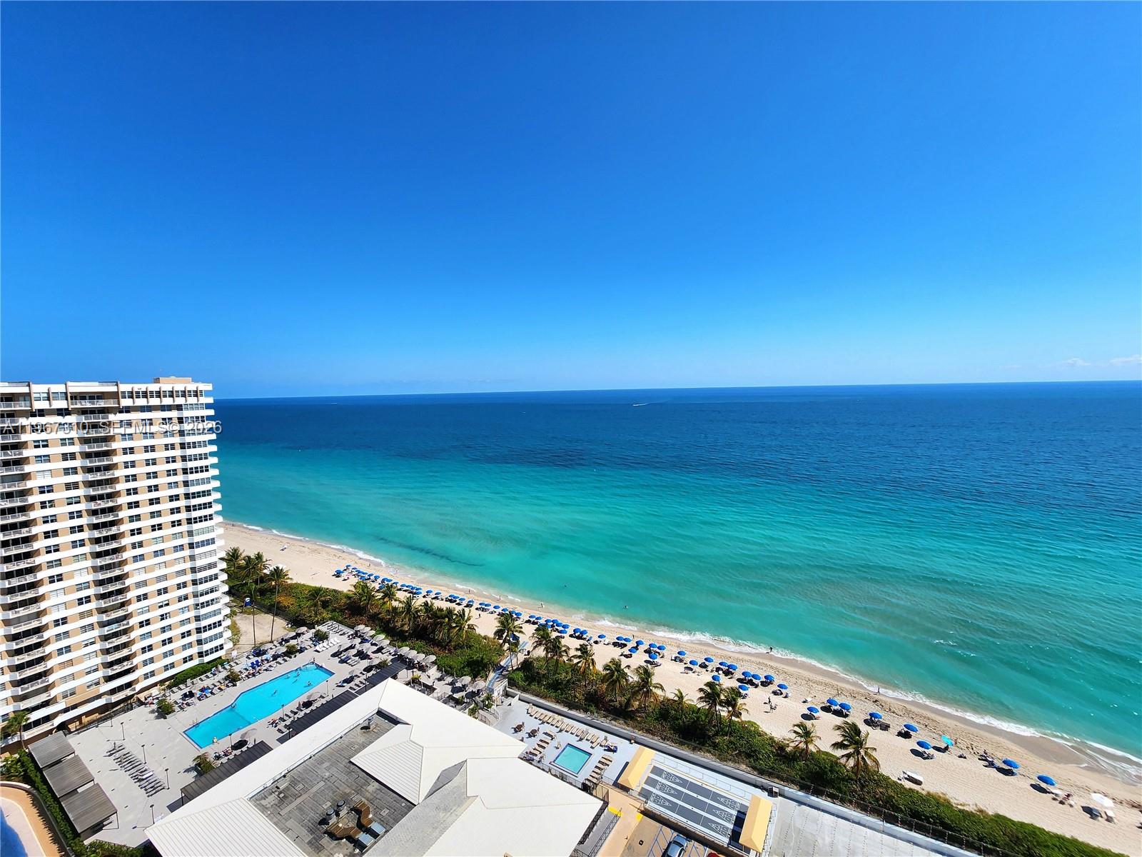 PENTHOUSE W DIRECT OCEAN VIEW ~ 1780 SF ~ 3 BEDROOMS, 2.5 BATHS ~ OPEN FLOOR PLAN, LIVES LIKE A HOME!  Perfectly Located Close To All Conveniences. In Between Fort Lauderdale and Miami Beach the Hemispheres is a Luxury Oceanfront & Intracoastal Community with Direct Private Beach Access, 2 Heated Pools, 2 Children's Pools, Two Fitness Centers, Sauna/Steam Room, Two Tennis Courts, Two Restaurants, Convenience Store, and a Marina!  Includes Under Building Assigned Parking (#827), Additional Storage, Wifi.  Electric Is The Only Utility Paid Outside of The Maintenance.  Monthly Maintenance $1,170/mo,  6 Months One Time/Year.
