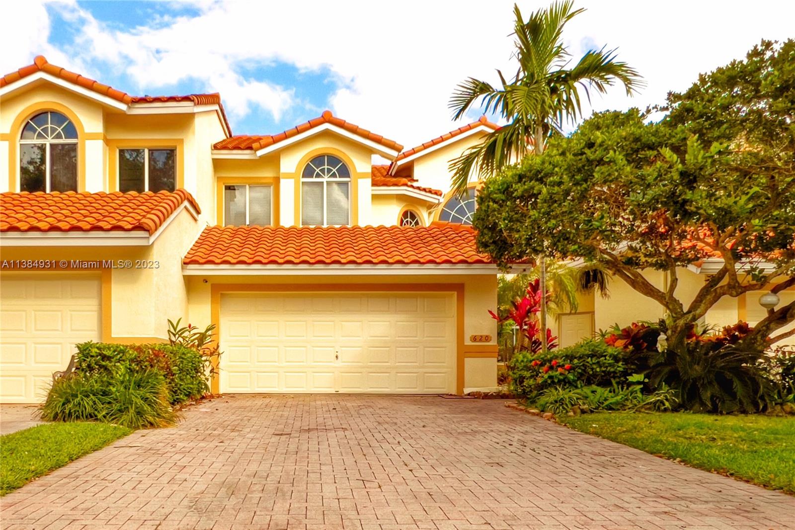 This beautiful 2-story townhouse is located in Fairview Point at Palm Aire Country Club. It has 3 bedrooms, 3.5 bathrooms, a 2-car garage, family room, screened pool and is in a gated community. It has high ceilings and all bedrooms, stairs and loft have hardwood flooring. The loft can be converted into a 4th bedroom which makes it perfect for a growing family. New appliances, AC and Roof replaced in the last few years. Calvary Christian Academy is just a couple of miles away. It is also close to main highways.