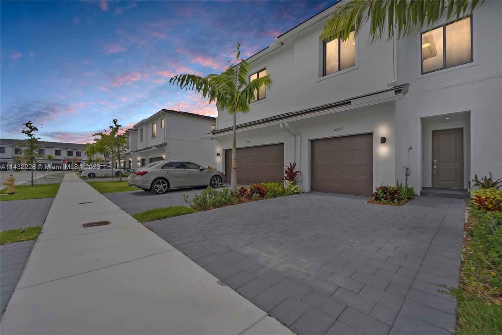 Brand new construction Townhome with Pond Views in the beautifully designed community The Landings. Featuring upgraded floors and kitchen appliances, high ceilings which bring in lots of natural light, gated back patio for your enjoyment, one car garage, one uncovered parking and plenty of street parking for your guests. The master bedroom has a walk-in closet, and large bath with his and hers vanities. Upgraded Nest thermostat, washer & dryer, and security system. The community has a luxury clubhouse, 2 dog parks and an outdoor fitness area. Quiet family oriented neighborhood, near Black point Marina, Southland Mall, shopping centers, Publix and Florida's Turnpike. Current Tenants to vacate property on Sept 7th, 2023. Available starting Sept 8th.