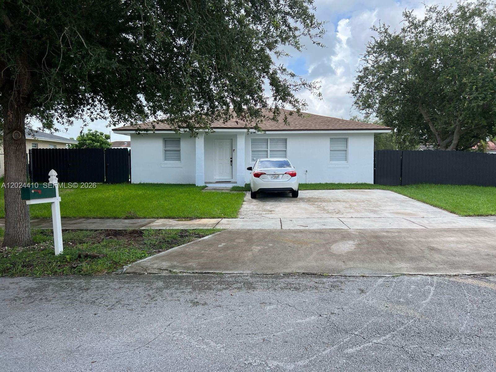 Beautifully maintained 3-bedroom, 2-bath single-family home built in 2006, offering approximately 1,200 sq ft of living area on a spacious 7,626 sq ft lot. This property features a remodeled kitchen, modern zebra blinds, and several recent upgrades including a new roof and water heater installed in 2023.

The fully fenced yard includes a wide side access gate, providing ample space for additional parking, including boats, trucks, trailers, or other recreational vehicles. The expansive backyard offers plenty of room for outdoor entertaining, future pool installation, gardening, or additional storage needs. Two storage sheds are also included.

Conveniently located near major roads, shopping, dining, schools, and everyday conveniences. A great opportunity for homeowners seeking both functionality and outdoor space.