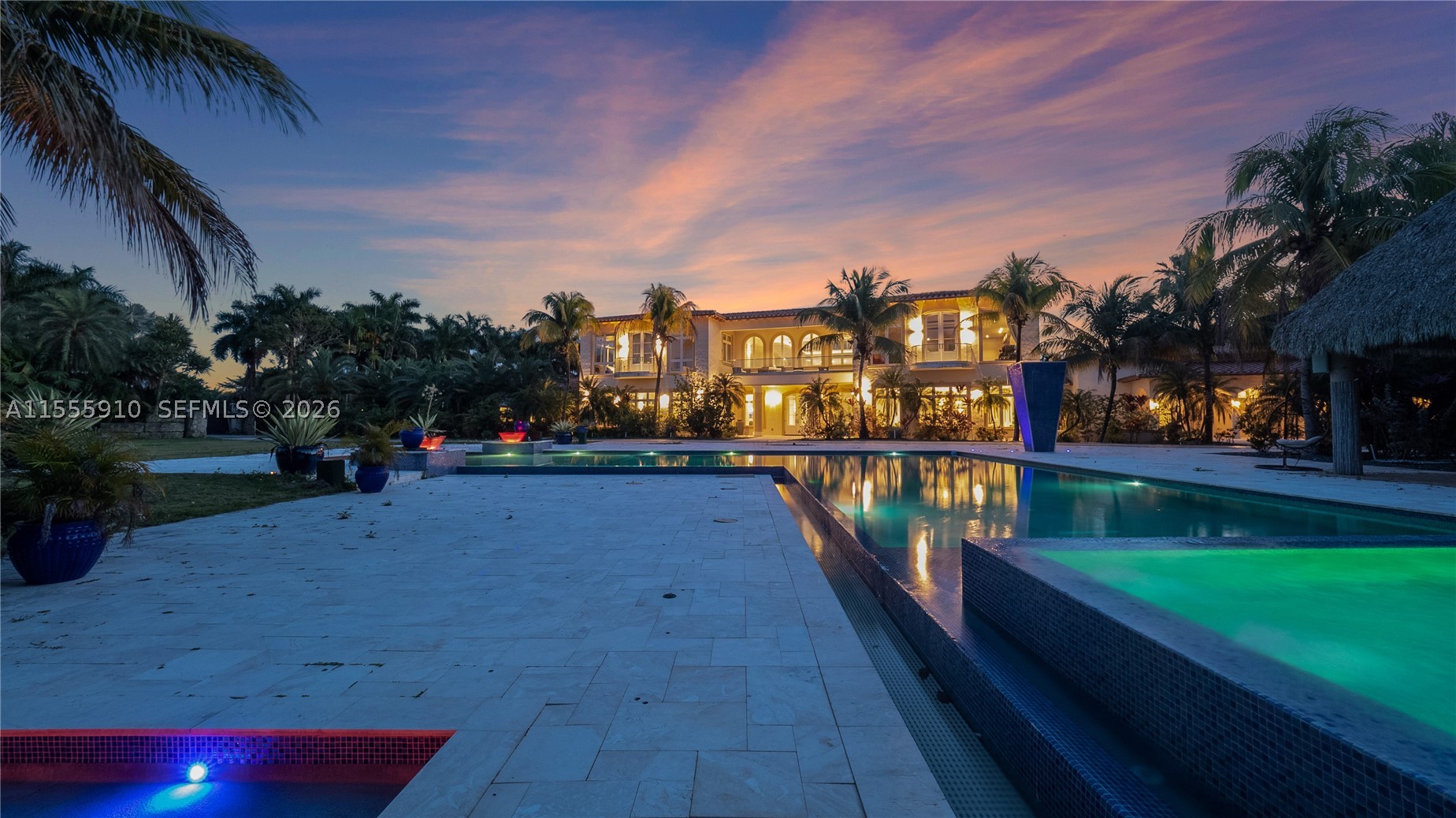 There are estates. Then there is The Palace.
Over 18 acres of sovereign Miami-Dade land, walled, gated, entirely your own. At 33,067 square feet, ten bedroom suites, and eleven baths, this compound was built for a life lived on one's own terms.
A soaring glass dome atrium sets the tone. The gourmet kitchen, private cinema, bowling alley, spa, sauna, and massage salon ensure every desire is met without leaving the grounds. Outside, an L-shaped pool with waterfalls, jacuzzi, cold plunge, and a private lake with cliff jump anchor a resort-caliber exterior framed by tropical gardens and exotic fruit trees.
The infrastructure is absolute: storm-proof generator, full smart home automation, private elevator, secured 8-car garage with EV charging, tennis and basketball court, and full staff quarters.
The Palace is not listed for those seeking a home. It is offered to those who understand the difference between acquiring property and claiming a legacy.
Private showings available by appointment to pre-qualified principals only. All inquiries held in strict confidence.