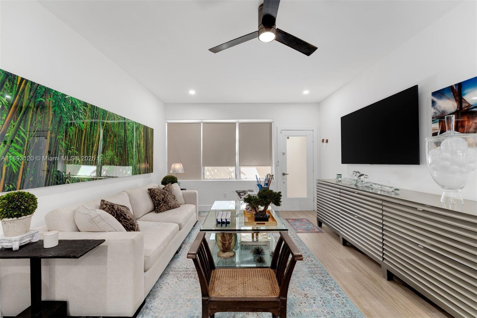 Completely remodeled residence at Esquire House located on prestigious Pine Tree Drive and surrounded by multimillion-dollar homes. This beautiful 1 bed/1 bath features new electric, plumbing, LG A/C system, insta-hot water, and much more.  The buildings have new roofs, completed the 40-year inspection, and no new special assessments. Enjoy an Olympic-size pool, convenient laundry facility, and plenty of bicycle storage. There is also a private dock with exclusive rental space to owners at $200/month (an incredible deal). This is a rental-friendly community (1 year after Ownership) that is within close proximity to the beach and highways. The property can be sold furnished with some excluded items that are shown in the MLS photos.