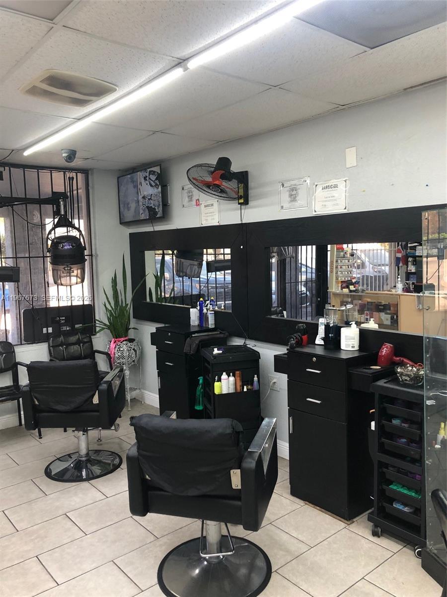 BUSINESS OPPORTUNITY!!!!!   Turnkey operation for sale!!!  Please note this listing is for the sale of the business ONLY, not the commercial property.  Beauty salon and Beauty supply in a centrally located shopping plaza with plenty of parking and patrons traffic offering with two beauty parlor stations; two manicure stations; two pedicure stations and two shampoo bowl stations. Business also offer UPS services and Amazon sales services for additional income......sale include professional licenses and INVENTORY!!!!!   Showing by appointment only!!!!