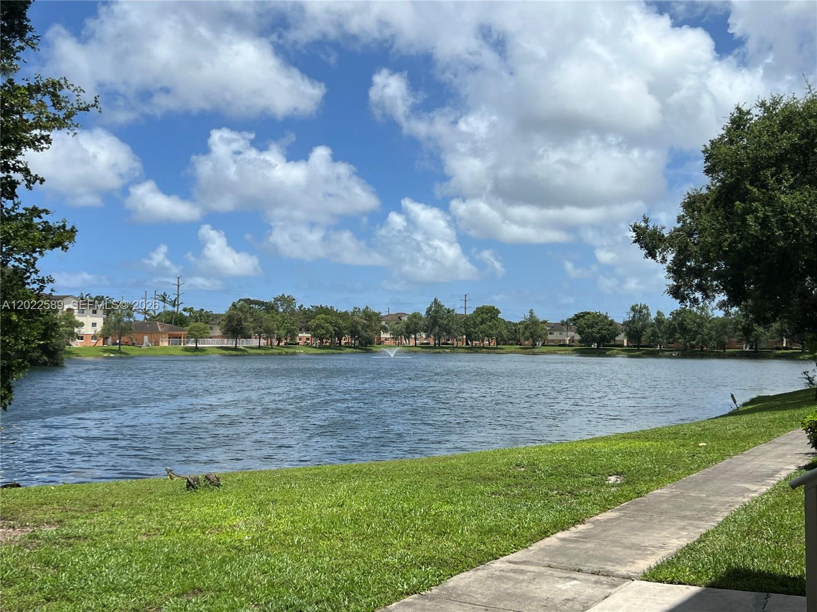 Excellent investment opportunity! This 2-bedroom, 1-bath unit in Lakewood at Emerald Hills is located on the 1st floor and is currently rented at $2,050/month until July 2027. The unit features a remodeled kitchen with quartz countertops, modern backsplash, LED lighting, walk-in closet, new washer/dryer, and a brand-new A/C. Enjoy peaceful garden views and full access to community amenities—pool, tennis courts, gym, clubhouse, picnic area, and more. Close to Hard Rock Hotel & shopping. Please click the virtual tour link to see video of property.