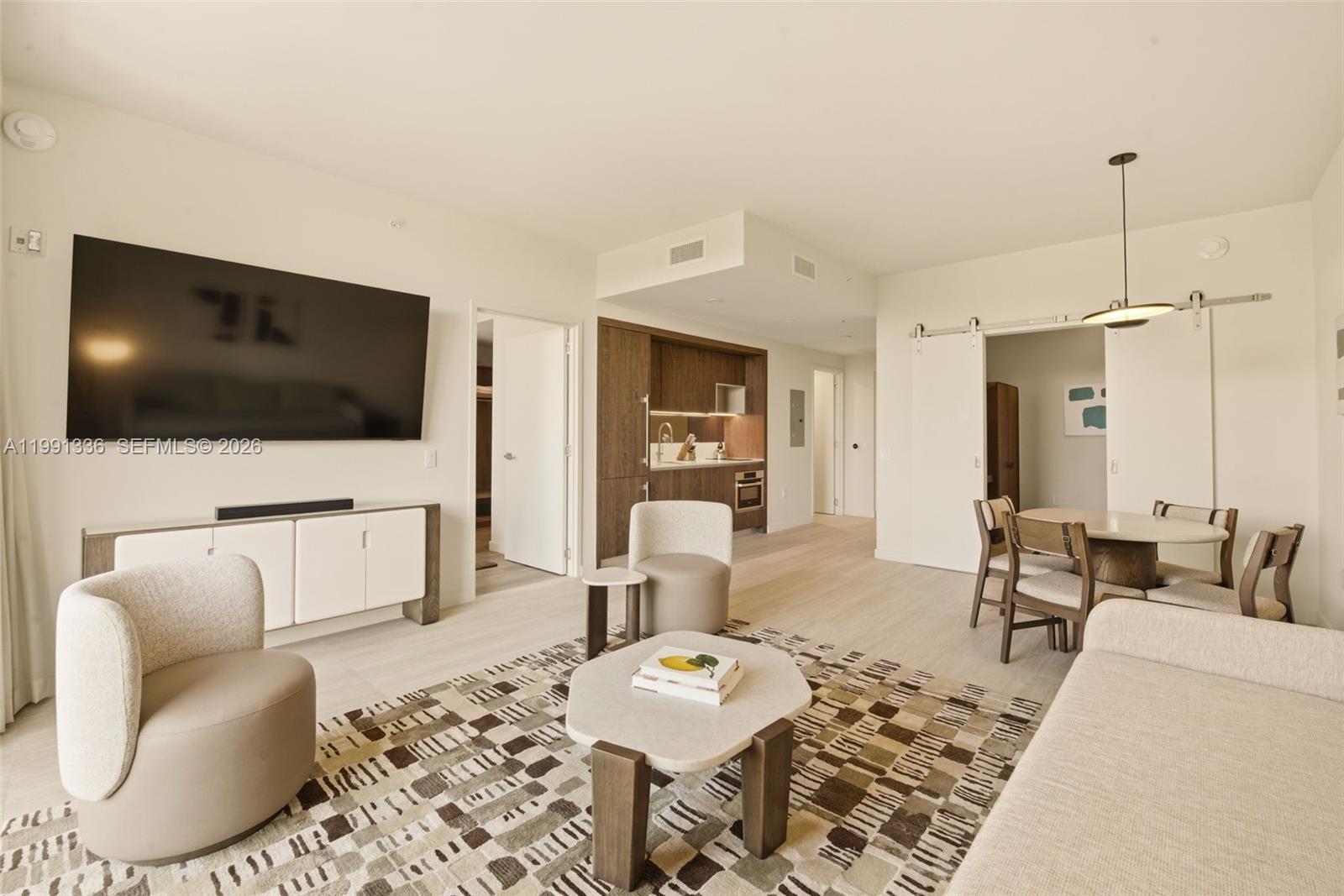 1 BEDROOM & 1 DEN, High-income, short-term rental opportunity in the heart of Brickell at Domus Flats. This turnkey residence is ideal for Airbnb and daily rentals, featuring a modern open layout, sleek finishes, and a guest-friendly design that drives strong occupancy.

The unit comfortably accommodates up to 6 guests, with a convertible sofa and a den that functions as an additional sleeping space—maximizing nightly rates and revenue.

Located in one of Miami’s highest-demand rental corridors, the property benefits from consistent year-round traffic from tourists and business travelers. Comparable units command strong nightly rates, offering significant cash flow potential and attractive ROI.

Domus Flats is a fully Airbnb-friendly building with resort-style amenities including a pool, fitness center, co-working spaces, and 24/7 security.

Prime location just minutes from Brickell City Centre, Downtown Miami, top dining, nightlife, and major highways ensures continuous demand.

Ideal for investors seeking a cash-flowing asset with strong income potential and personal use flexibility.

Please note that the folio number is fictitious, as the tax roll has not been created yet.