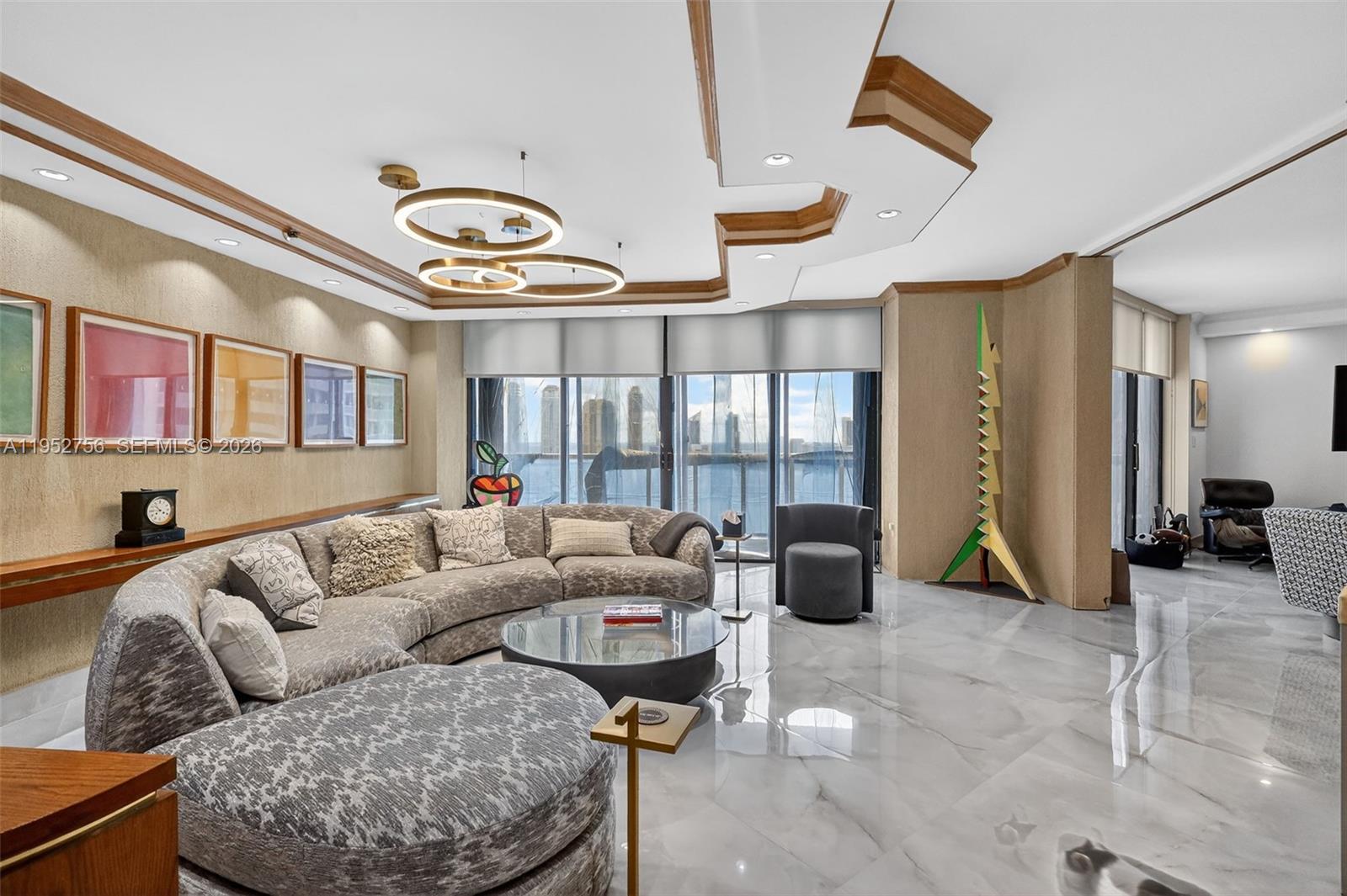 A TRULY UNIQUE 4-BEDROOM, 4-BATH LUXURY CONDOMINIUM OFFERING 2,884 SF OF REFINED LIVING SPACE AND BREATHTAKING, UNOBSTRUCTED VIEWS OF THE INTRACOASTAL WATERWAY, OCEAN AND ICONIC MIAMI SKYLINE. THIS EXPANSIVE RESIDENCE IS DESIGNED FOR BOTH ELEGANCE AND COMFORT, FEATURING SLEEK PORCELAIN FLOORS THAT ENHANCE THE LIGHT-FILLED, OPEN LAYOUT  FEATURING AN UPDATED KITCHEN DESIGNED FOR BOTH STYLE AND FUNCTIONALITY. BALCONY ACCESS FROM ALL ROOMS ALLOW FOR SEAMLESS INDOOR-OUTDOOR LIVING AND MAXIMIZES THE SPECTACULAR VIEWS FROM EVERY VANTAGE POINT. A RARE OPPORTUNITY TO OWN A SPACIOUS, VIEW-DRIVEN HOME THAT PERFECTLY CAPTURES THE ESSENCE OF UPSCALE SOUTH FLORIDA LIVING. EXPERIENCE PRESTIGIOUS WILLIAMS ISLAND WITH FULL AMENITIES: 14 TENNIS COURTS, 4 PICKLE BALL COURTS, 2 PADEL COURTS, 3 RESTAURANTS, STATE OF THE ART SPA, MARINA, WALK/JOG PATH, KIDS PLAYGROUND, BASKETBALL COURT, SOCCER FIELD, PUTTING GREEN, COURTESY BUS, PLUS GOURMET SUNDRY COFFEE/GELATO SHOP, AND SO MUCH MORE.... AVENTURA CHARTER SCHOOLS.