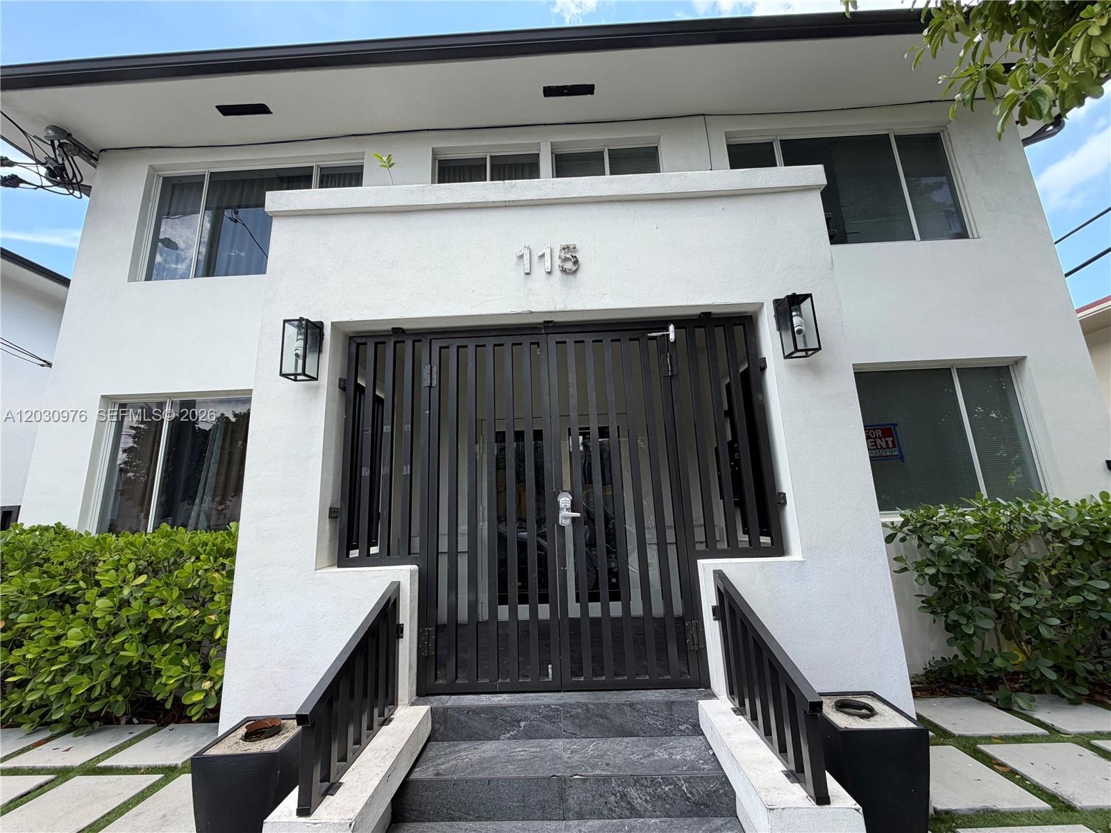 Centrally-located 2-Bedroom / 1-Bath unit with washer & dryer, high ceilings, just 1 block south of Flagler with easy access to Downtown, Brickell, Little Havana, and I-95. This building was recently updated and modernized. Unit features elegant tiles, modern bathroom and kitchen, impact windows, and central AC. Rapid approval and move in with only 2 months down (first month + 1-month security deposit).