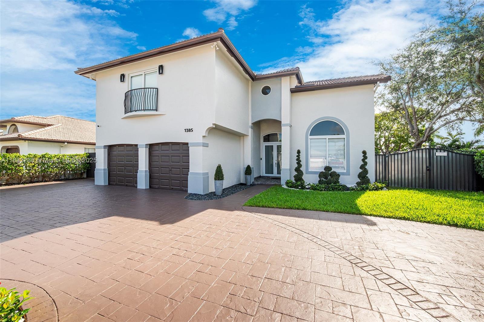 THIS IS YOUR DREAM HOUSE!! Experience refined living in this stunning two-story residence offering 5 bedrooms, 3 designer bathrooms, and a spacious family room. With modern staircases to the 2nd floor, the grand primary suite features an elegant sitting area, creating the perfect retreat. Every bathroom has been exquisitely remodeled, while the gourmet kitchen showcases quartz countertops, premium stainless-steel appliances, and a sleek modern design. Set on an impressive 7,782 sq. ft. corner lot with ample space for a boat and all your toys! Two brand-new remote-controlled gate motors. French doors open to an outdoor oasis designed for ultimate entertaining-complete with a sparkling pool & spa. This home embodies the perfect blend of LUXURY and LIFESTYLE! Downstairs Bedroom w/ Possible Income Producing $ No HOA!