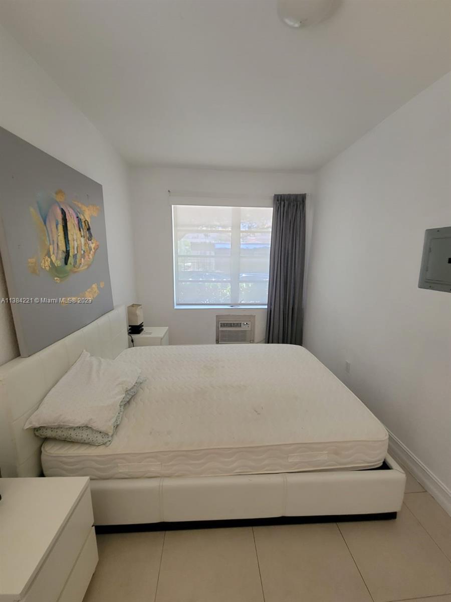 One bedroom 1 bath steps away from Española way! Large windows with view of a lush tree lined street. Laundry in building with individual lockers per unit. Freshly painted. Photos were taken while work was being completed, unit will be delivered empty and professionally cleaned.