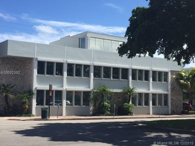 Three-story, free standing office building in Ponce de Leon Boulevard. Executive offices, two conference rooms, storage room, and large open spaces for multiple workstations.  Covered garage with 17 parking spaces.  Elevator, alarm system, 5 A/C units, and electric shutters. Building is in good condition and ready to move in!