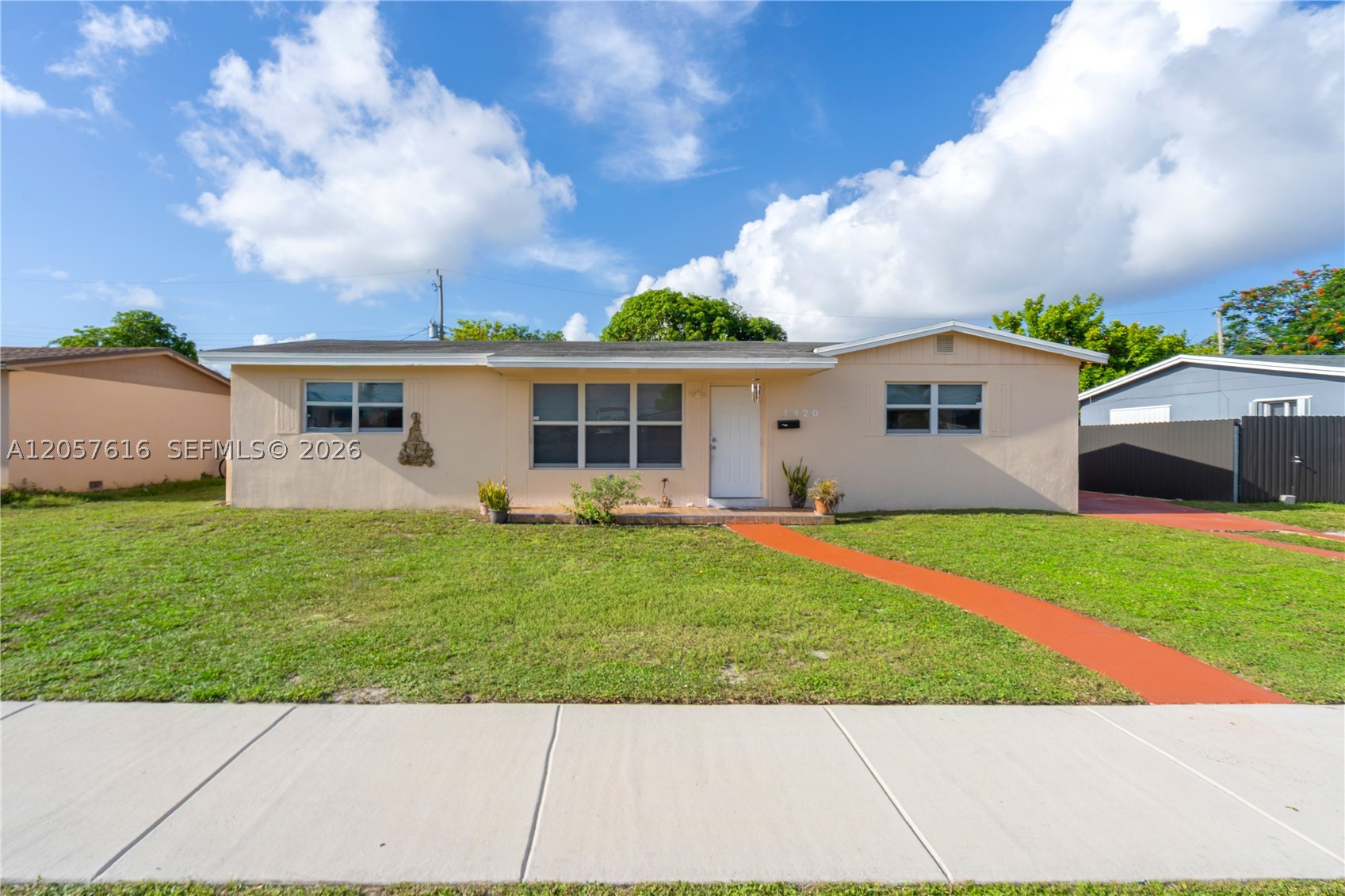 Spacious 3-bedroom, 2-bath + den single-family home in a quiet, family-friendly Miami Gardens neighborhood! This property offers a generous layout with plenty of natural light and flexible living space, perfect for families or those needing a home office or additional room.

Enjoy ample parking with space for up to 4 vehicles and a convenient location just minutes from Hard Rock Stadium, major highways, shopping, and dining.

A great opportunity to own a comfortable home in a growing area with easy access to everything you need.