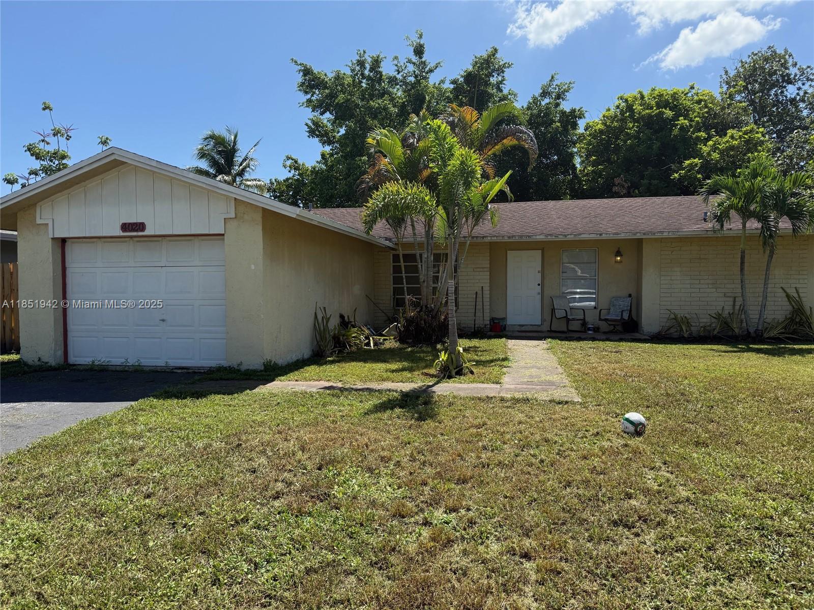 AS IS .Cute home that needs TLC, great for first time buyers or downsizing. Room for a pool. Garage, low HOA. 
Home has lots of potencial to make it yours, just reduced for a quick sale.
AC unit about 2 years old. 
Call listing agent to schedule a showing.