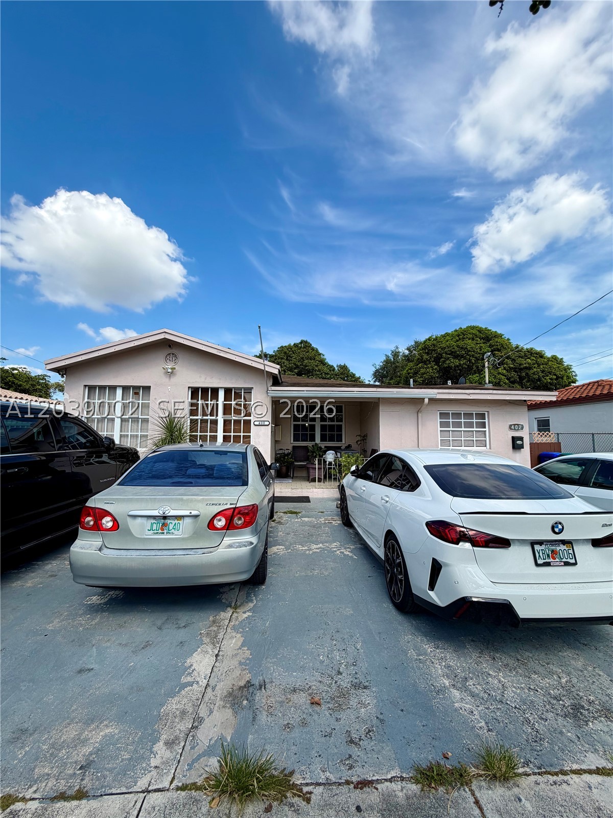 Rare duplex with lots of potential in the heart of Miami. 3 Bed/2 Bath on each side. Large back yard. Separate meters. Each side has 3 parking spaces. Tenants are month to month. Easy to show. Do not disturb tenants. Contact listing agent.