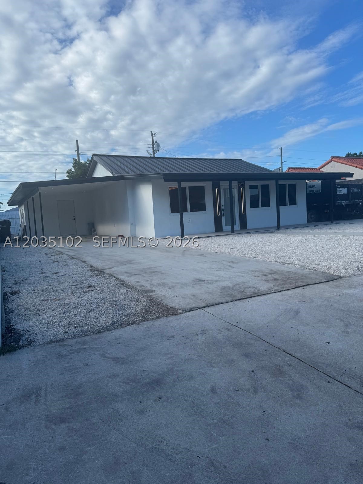 CENTRALLY LOCATED HOME IN HIALEAH IN THE PROCESS OF BEING REMODELED.  DON’T MISS OUT ON THIS OPPORTUNITY ANDCSLL AGRNT TODAY.