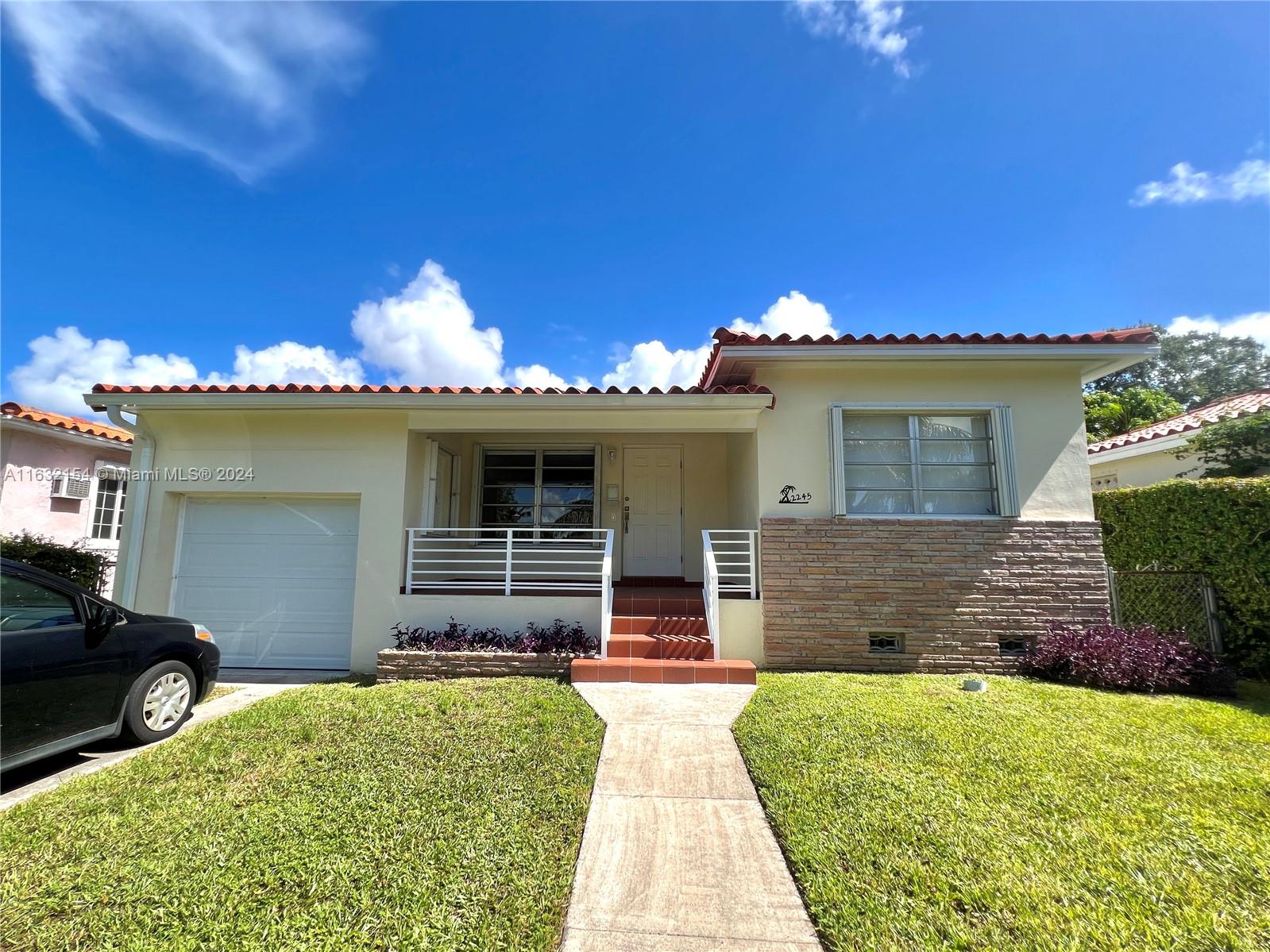 Would you like to live within minutes of everything Miami has to offer? Well look no further.  Located in Silver Bluff, this fully renovated home features 3 bedrooms 2 bathrooms and a 1 car garage.  There's plenty of outdoor space in the backyard for your BBQ and patio furniture.  Proof of income, credit and background check must be submitted with all offers.