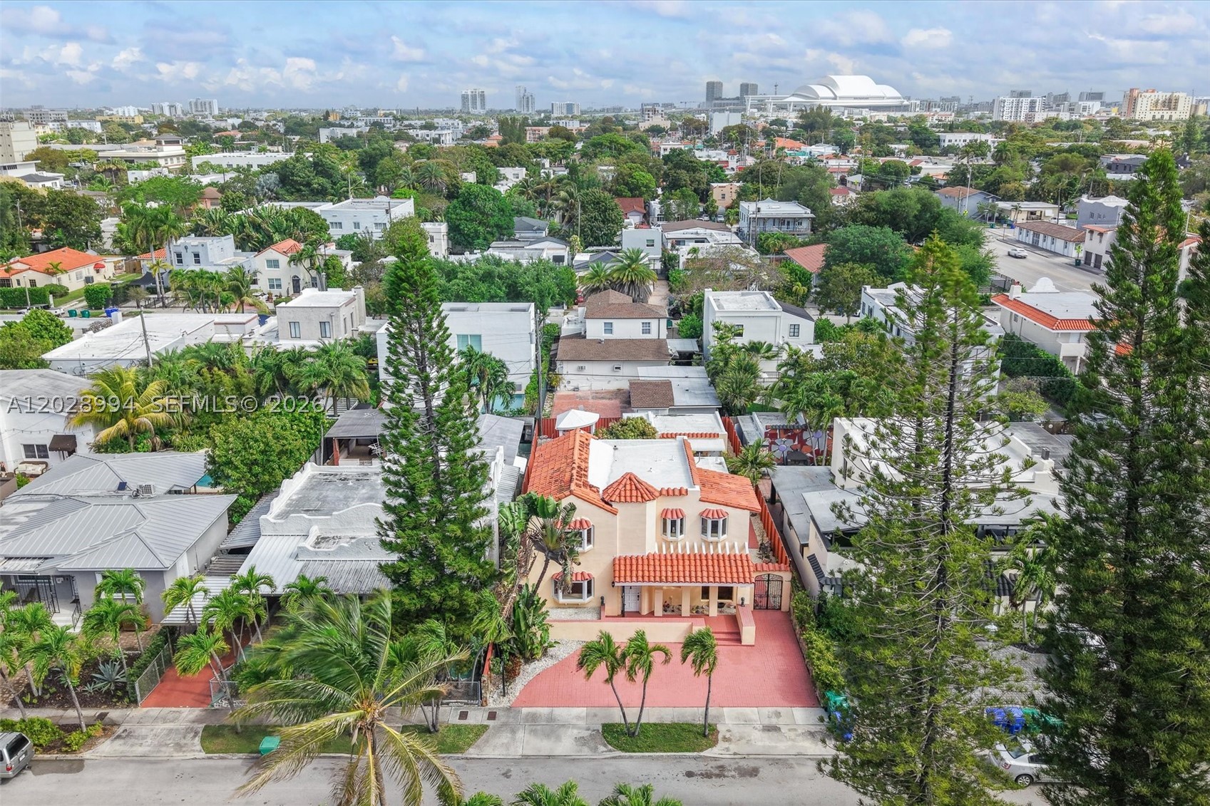 Income-producing Duplex property with two separate buildings on a fully fenced lot, zoned 0802 MULTIFAMILY 2-9 UNITS : 2 LIVING UNITS. 
Duplex in Shenandoah area. Prime location in Little Havana. Close to Coral Gables, Coconut Grove, Downtown. Main house is 3 bedrooms, 2 1/2 baths with a huge living room, den, 2 offices, exercise room, large kitchen area, breakfast room, utility room and 1/2 bathroom. Upstairs is 3 bedrooms and 2 bathrooms. Backyard is a covered terrace, gazebo and second legal unit consisting of a smaller in law quarters/house suitable for extra income. Location has never flooded, also known as the "X Zone" in County Records Very nice and safe neighborhood on the south of 8th street side of Little Havana. Has 2 legal units. Room for pool