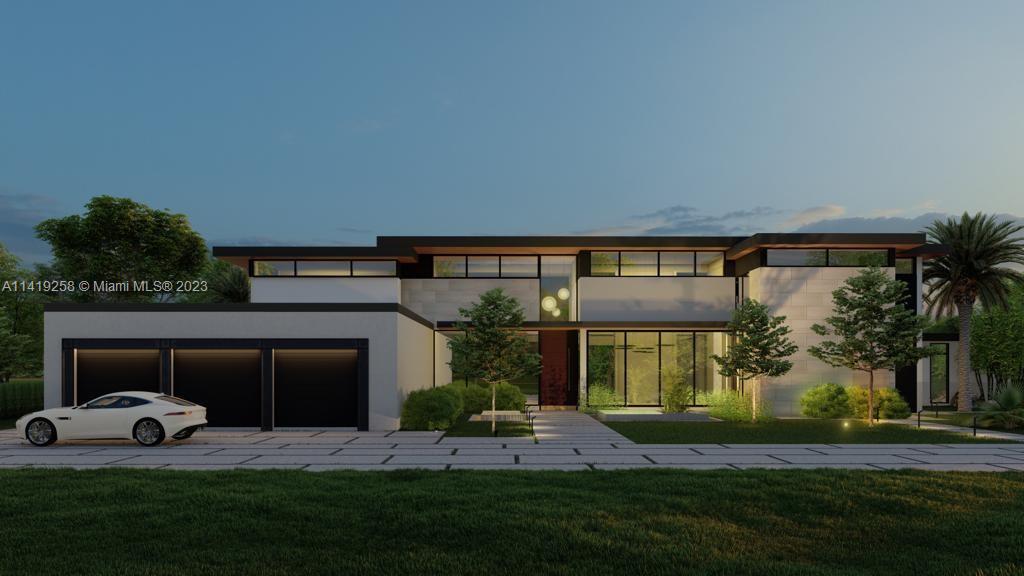 Experience the essence of luxury living in this stunning, modern & brand-new estate in Pinecrest. The 65 ft cascading knife-edge pool with spa adds a resort-style touch. Situated on a lush 1-acre lot, the estate offers over 11,000 sqft in living space featuring an Italian kitchen, Gaggenau appliances and Mia Cucina doors/closets. Expansive living areas & bonus rooms include 8 beds, 9 baths, 2 powders, gym, office, home theater, entertainer's family room, 2 laundry rooms, elevator, outdoor kitchen, detached guest suite, 3-car garage and service quarters. Featuring a boutique-style master closet and home automation by Crestron & Lutron. This meticulously crafted property redefines Pinecrest luxury & offers an extraordinary living experience ideal for entertaining. Excellent schools nearby.