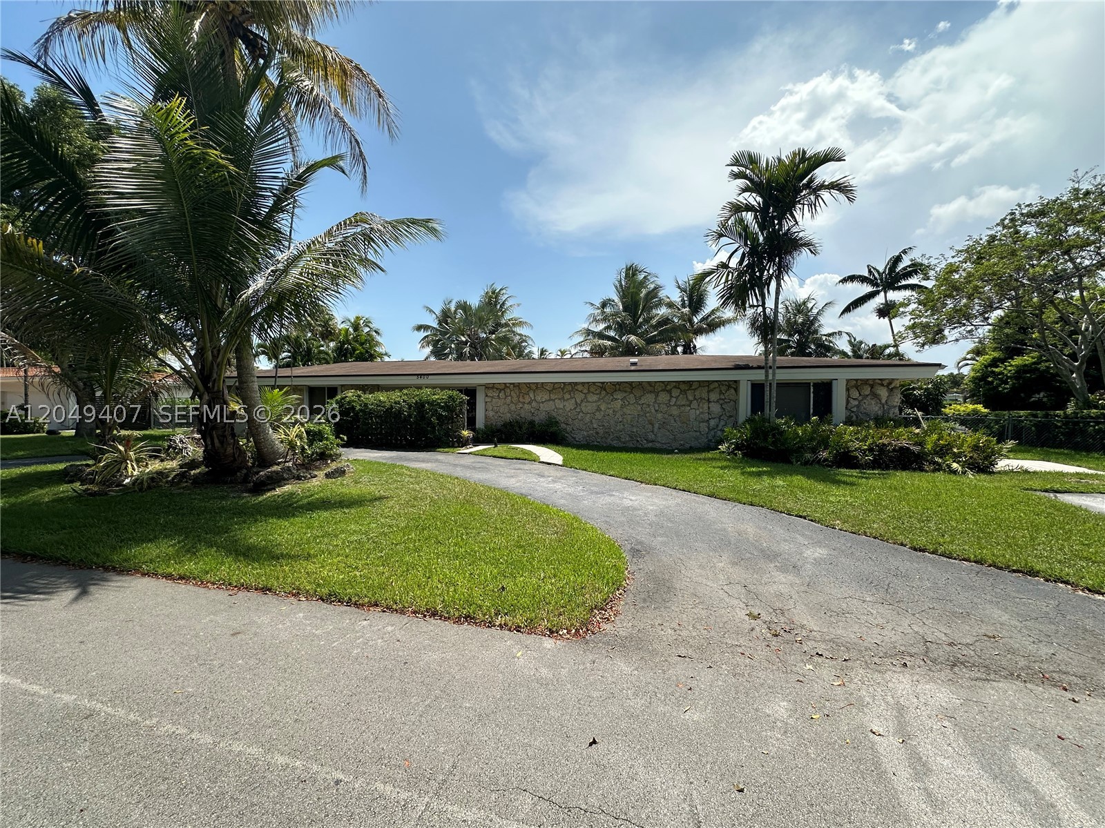 Beautiful 4bed/3bath pool home on a quiet low traffic in the heart of South Miami. The home features an updated kitchen and tastefully functional split plan with a private master on one side and an additional three bedrooms on the other. Double master, covered patio area that leads to the salt water pool. Additional updates include accordion shutters, circular drive way with additional pull-in parking. Located just minutes from the University of Miami, Coral Gables, and Downtown South Miami. 20 minutes to Miami International Airport and a short walk to public tennis courts at Brewer Park.
