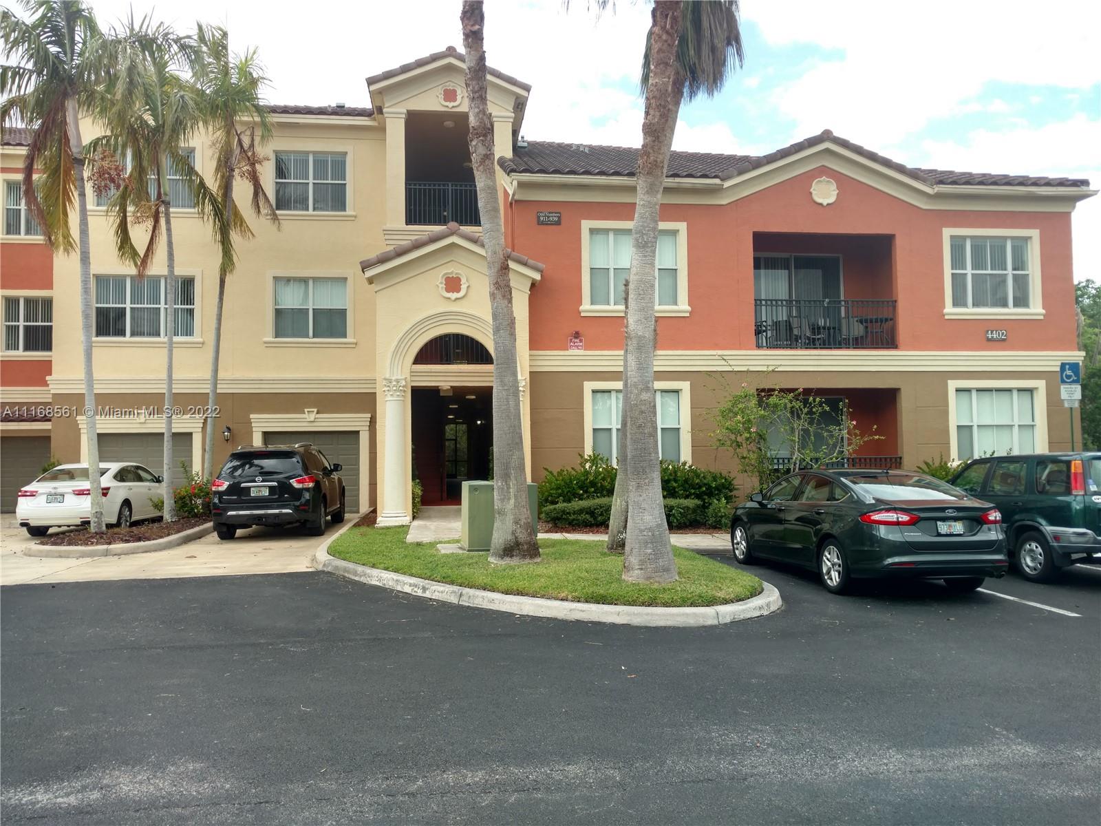 Resort style 1/1 1st floor unit; this unit features a large living area, with open kitchen, breakfast counter, pantry, washer/dryer, large walk-in closet in the bedroom. This community has it all; Mediterranean Style Clubhouse, Gym, Lagoon Style Pool overlooking a beautiful lake, Toddler Park, Walking Paths, Indoor Basketball Court. Close to I-75, shopping and restaurants.