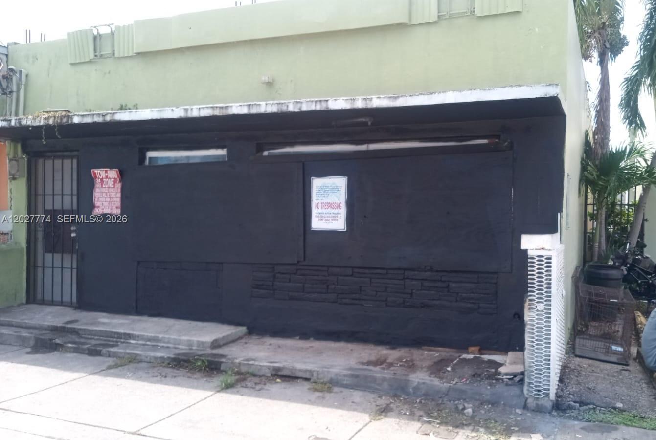 "VACANT LIBERTY CITY DUPLEX – POSSIBLE 8-UNIT DEVELOPMENT SITE Legal duplex in Liberty City. Front unit: 3BR/2BA + office. Rear unit: 1BR/1BA. Approx. 1,687 SF building on 2,500 SF lot. No liens, code fines, or demolition orders. Due diligence documents and contractor estimate available. Property sold AS-IS. Cash only. Buyer assumes expired/open permits. 5-day inspection period. Excellent value-add or redevelopment opportunity. T4-O zoning allows mixed-use development and may qualify for up to 8 units under Live Local (buyer to verify). Offered at $200,000. Property sold AS-IS. Cash buyers only. Buyer to assume any expired/open permits. 5-day inspection period.