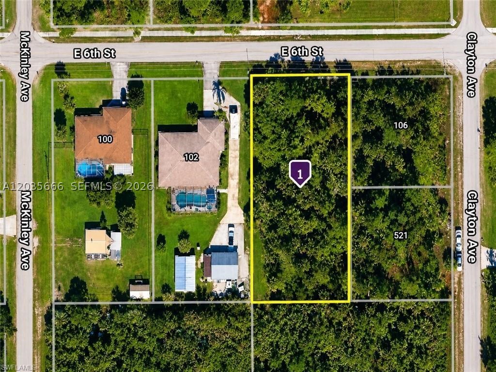 Developer's Dream Opportunity! Spacious vacant residential lot in Lehigh Acres, with additional adjacent lots available. Ideal for building a custom home or purchasing land in a Southwest Florida community. No HOA and no time limit to build, offering flexibility for builders, investors, and future homeowners. Plenty of space for a custom home, pool, and outdoor living areas.  Conveniently located in an established Lehigh Acres neighborhood with easy access to Homestead Road, schools, shopping, dining, medical facilities, golf courses, major roadways, I-75, Southwest Florida International Airport, Fort Myers, and area beaches.   . Enjoy a residential setting while remaining just a short drive from local services and major roadways. Seller has a total of 5 vacant lots near each other for sale. This arrangement makes it easier for developers who want to build more than 1 house at a time. 512 Michael Ave and 710  Michael Ave, which are within a half mile of each other. 104 E 6th St, 106 E 6th st and 521 Cayton Ave. These are being sold individually but they're all adjacent to each other.
