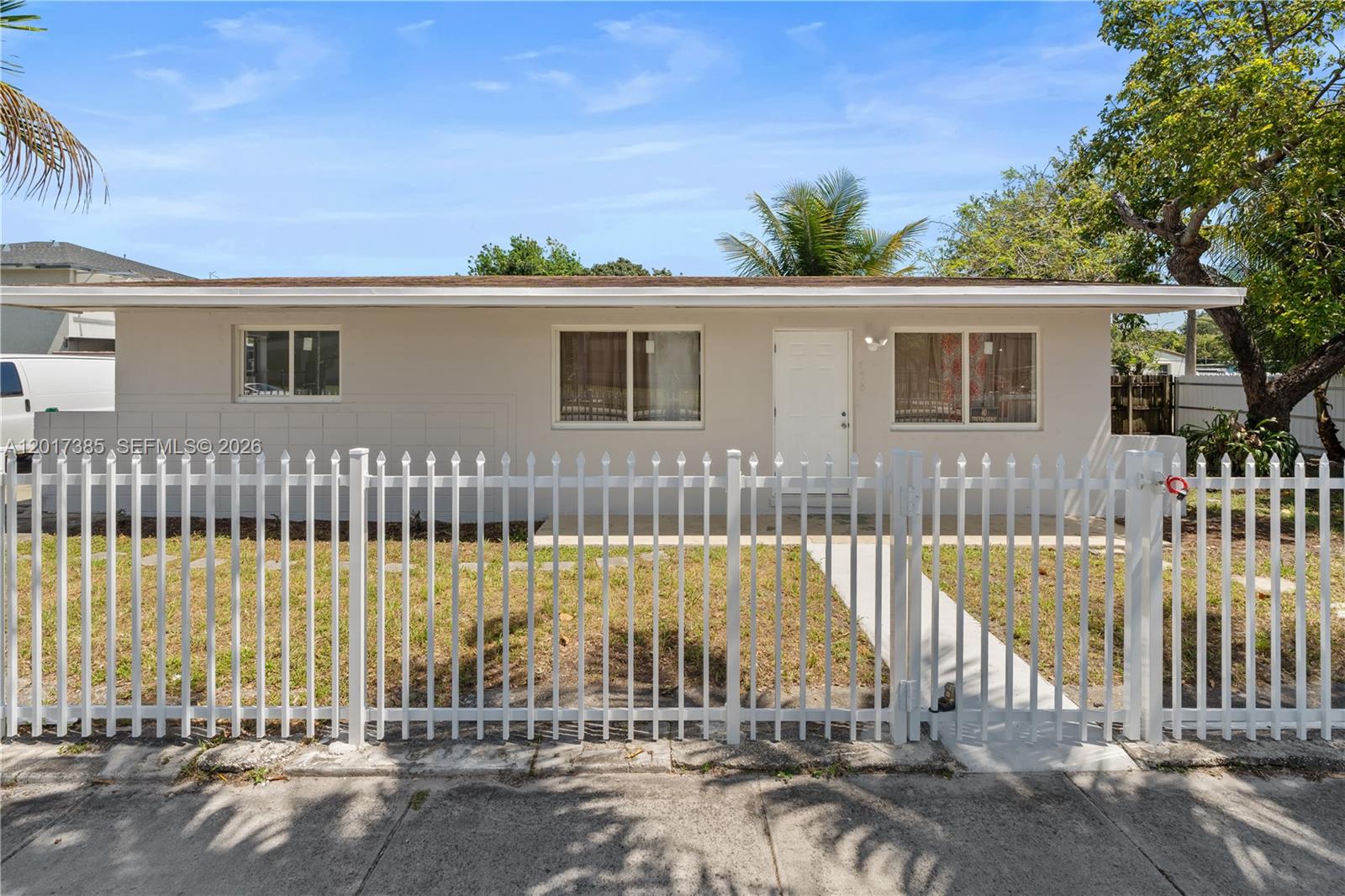 A comfortable and spacious property that offers you comfort through its exquisite interior architectural design. In addition, you can enjoy spacious parking area and green space, giving you the opportunity to host a barbecue for your family or guests. Enjoy the comfort to have a secure property with impact windows and fruit trees with wide green exterior area. Plenty of closing incentives to work with preferred lender. SELLER WILLING TO OFFER CONTRIBUTION TOWARD BUYER'S CLOSINGS COSTS WITH THE RIGHT OFFER