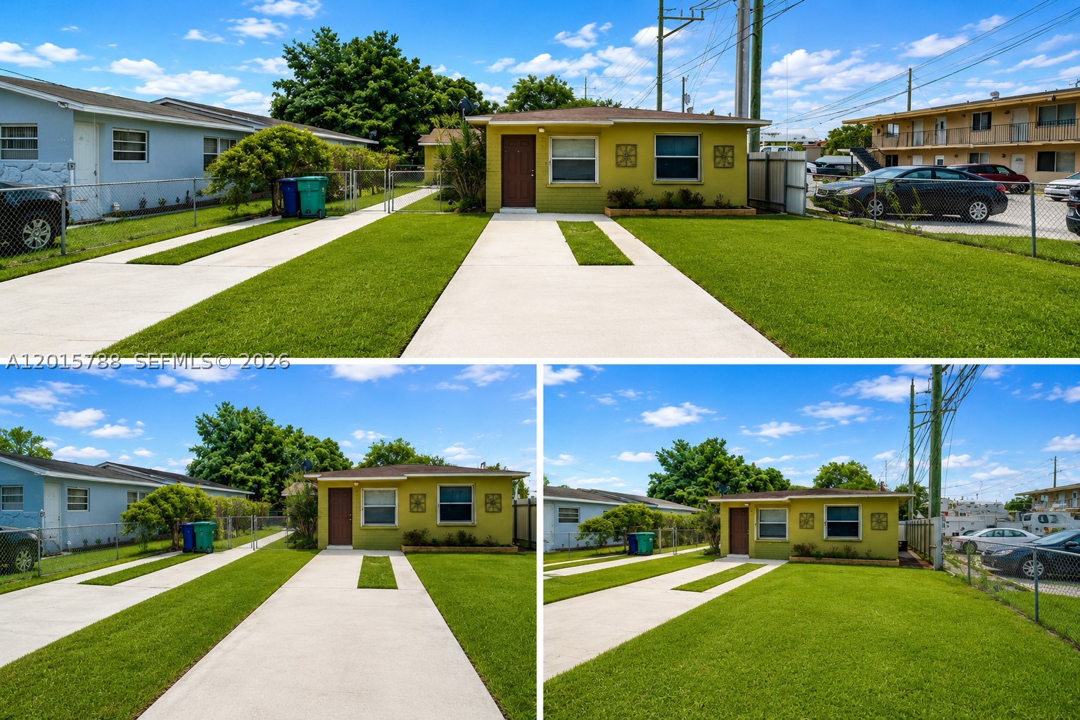 Great investment opportunity in a prime Miami location. This single-story duplex is ideally situated on Coral Way, near Westchester, with convenient access to major highways, shopping, dining, and schools.

The property features two separate units: a 3-bedroom, 2-bath unit and a 2-bedroom, 1-bath unit, both with functional layouts and ample natural light.

Both units are currently tenant-occupied, providing immediate rental income for investors. Property includes on-site parking for residents.

Excellent opportunity to own an income-producing property in a high-demand rental area.