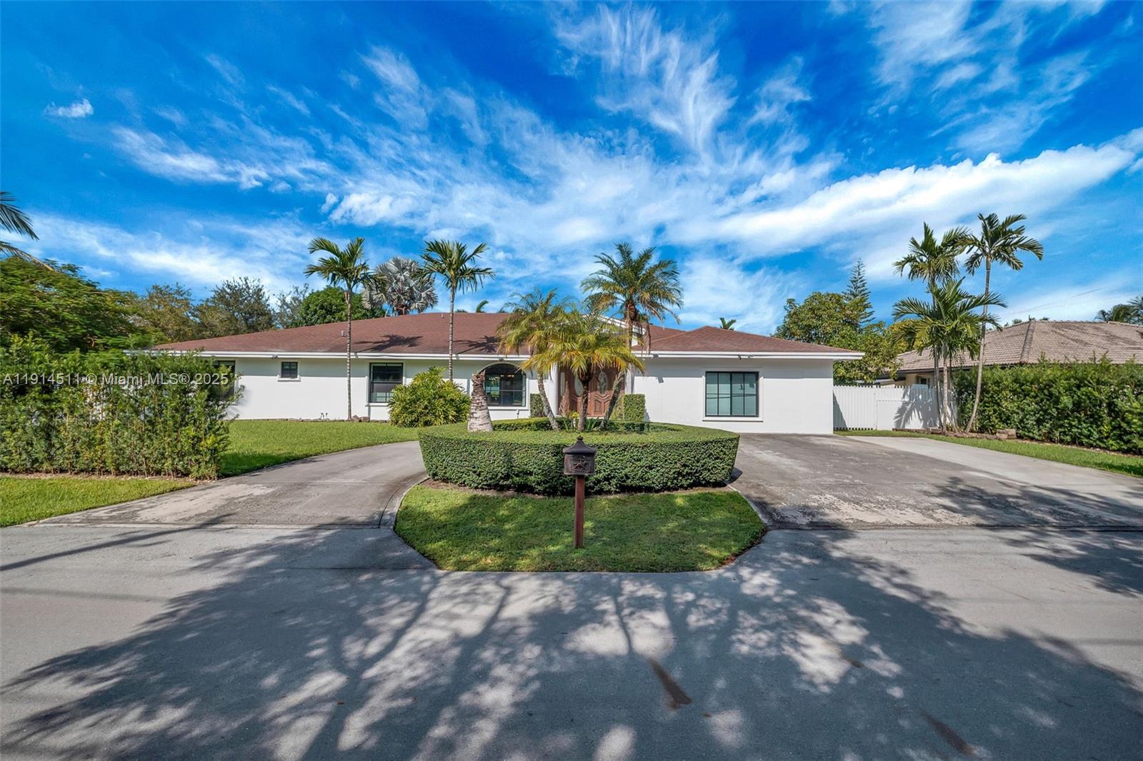Welcome to Vanderbilt Park, one of the most desirable communities in Doral, the only one with no HOA. This beautifully upgraded 6-bedroom, 4.5-bath home features a new roof and sits on a large 15,372 sq ft lot, offering exceptional space, privacy, and true ownership freedom. This home comes with generous living areas, large kitchen, and well-designed bedrooms that provide comfort and versatility. Step outside to your private backyard oasis with a sparkling pool, green space, and plenty of room to entertain. Living in Doral means access to top-rated schools, parks, golf courses, premier shopping, dining, and quick routes to major highways, the airport, and more. Vanderbilt Park offers all these benefits without restrictions, making this a rare opportunity.