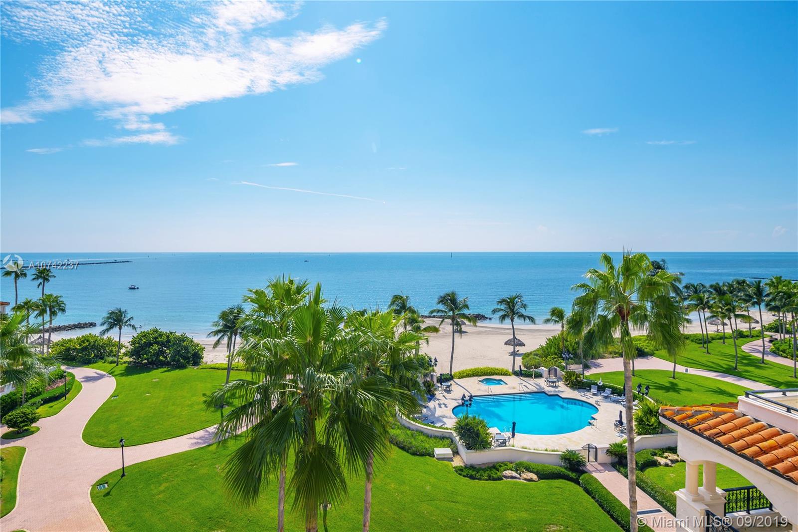 EXPERIENCE FISHER ISLAND LIVING IN THIS STUNNING BEACH FRONT OCEANSIDE UNIT! THIS MASTERPIECE HAS BEEN COMPLETELY RENOVATED WITH THE FINEST FINISHES.  IT SHOWCASES: 3,140 SQ FT INTERIOR, 3 + DEN, 3.5 BATHS, WOOD FLOORS THROUGHOUT, STATE OF THE ART OPEN KITCHEN AND BATHROOMS, IMPACT GLASS DOORS, AUTOMATED WINDOW TREATMENTS, SMART HOUSE AND EXPANSIVE TERRACES PERFECT FOR ENTERTAINING OVERLOOKING THE OCEAN, GOVERNMENT CUT AND DOWNTOWN MIAMI. VISIT THIS EXCEPTION OFFERING. EASY TO SHOW!