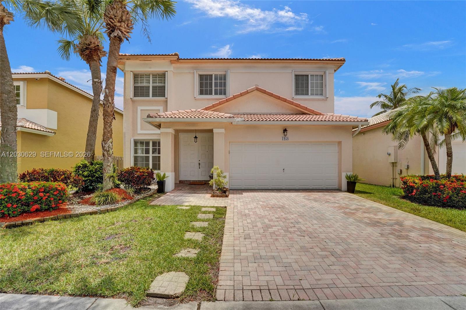 Beautiful two-story single-family home located in the highly desirable gated community of Pembroke Isles. This well-maintained residence features 4 bedrooms, 2.5 bathrooms, and a spacious, functional floor plan designed for comfortable living and entertaining. Enjoy a private fenced backyard, perfect for outdoor gatherings and family activities. The home boasts a spacious kitchen with stainless steel appliances, granite countertops, and ample cabinet space. Ceramic tile flooring throughout the first floor is complemented by elegant wood flooring upstairs. The expansive primary suite includes a versatile office/sitting area, while the fully renovated primary bathroom features dual vanities, a walk-in shower, and a relaxing soaking tub. Residents enjoy access to the community's impressive resort-style clubhouse and amenities, including 3 swimming pools, jacuzzi, sauna, fitness center, tennis courts, pickleball courts, basketball courts, soccer fields, volleyball courts, playgrounds, gazebos, and more. Rent includes basic cable and internet, ADT alarm monitoring, lawn maintenance, and 24-hour gated security patrol for added convenience and peace of mind. A wonderful opportunity to enjoy the best of Pembroke Isles living.
