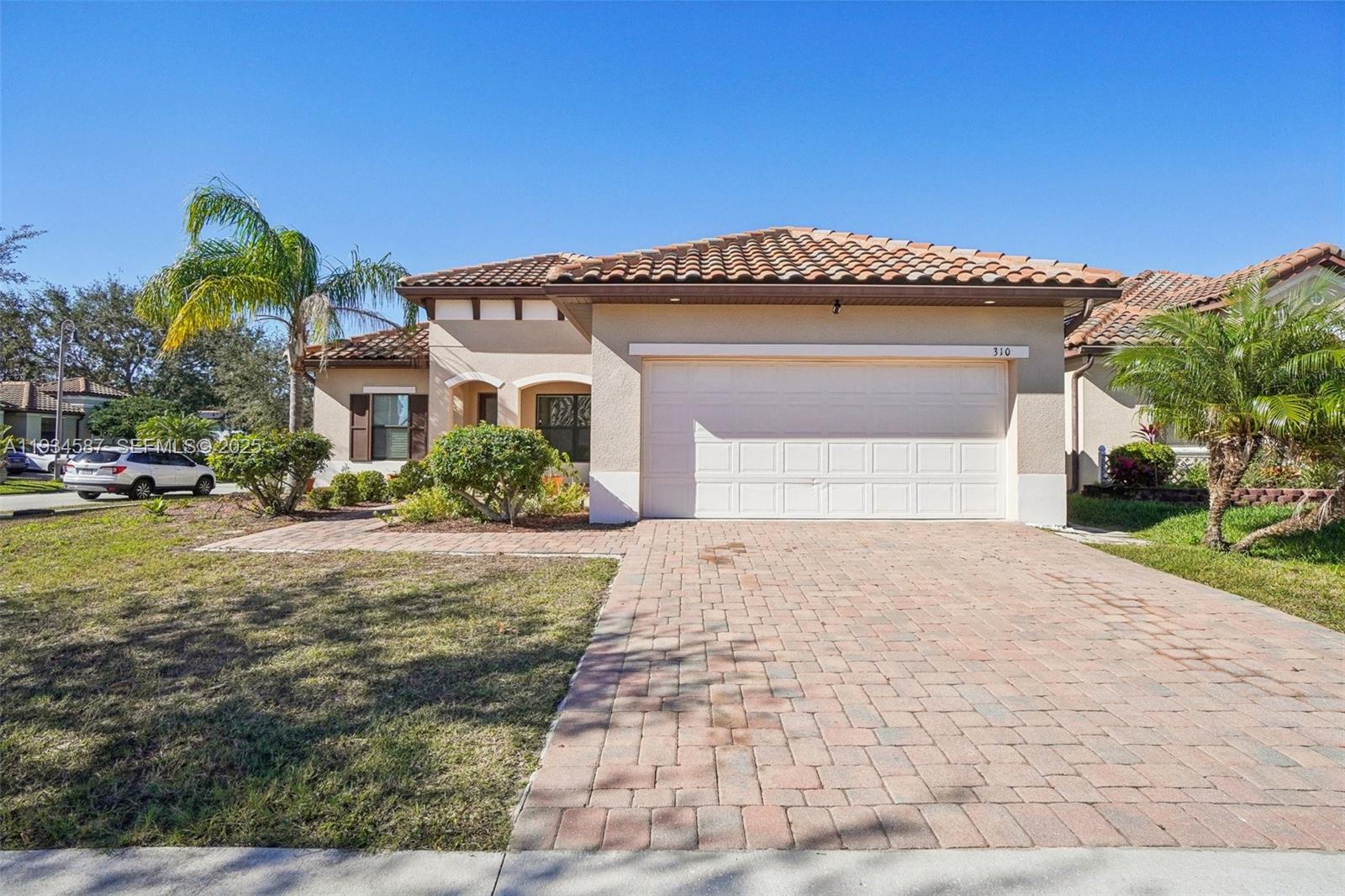 Great opportunity to own this spacious 5-bedroom, 3-bath pool home located on an oversized corner lot in the desirable Villa Sorrento community. The home has been freshly painted throughout the interior move-in ready.
Enjoy exceptional privacy with only one neighboring home, as the property backs up to a retention area, offering open views and added tranquility. The corner-lot location provides extra space and a sense of openness rarely found in the area. Ideal for families or buyers seeking space, privacy, and value in a well-established neighborhood.
