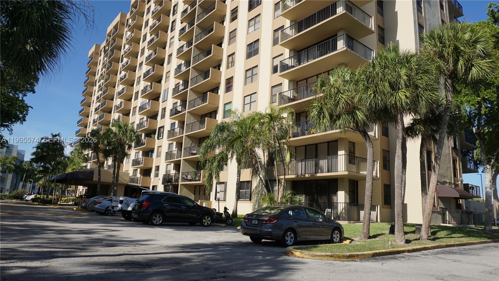 2/2 CORNER UNIT WITH STUNNING INTRACOASTAL WATER AND CITY VIEWS FROM EVERY ROOM, WRAPAROUND BALCONY, EAT IN KITCHEN, 2 HUGE WALK-IN CLOSETS IN MAIN BEDROOM, 3 PARKING SPACES ASSIGNED (2 IN THE GARAGE AND 1 OUTSIDE). GATED COMMUNITY WITH 2 POOLS, GYM AND DOG PARK. LOCATED JUST 1 1/2 MILE TO BEACH, 1 BLOCK TO WHOLE FOODS, NEAR AVENTURA MALL AND MIAMI BEACH. LOTS OF GREAT RESTAURANTS IN THE AREA AND EASY ACCESS TO I95. 1 PET UNDER 25 LBS IS ALLOWED, CAN BE RENTED RIGHT AWAY. THERE IS A MONTH TO MONTH TENANT IN THE UNIT THAT CAN LEAVE OR STAY. 40 YEARS INSPECTION IS DONE WITH A CURRENT  SPECIAL ASSESSMENT FOR 5 YEARS (JAN/26) ($395 PER MONTH). SELLER IS VERY MOTIVATED AND NEEDS TO SALE.