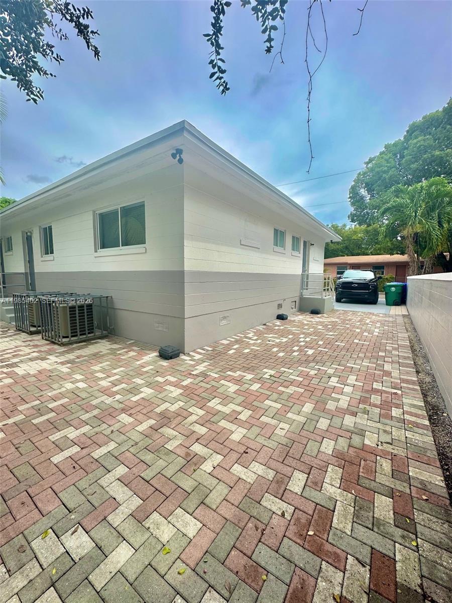 ONLY 2x RENT to Move in! (First & Security). Beautiful Remodeled 2/2 on a quiet cul de sac street in Upper Buena Vista - steps from shops and restaurants. Hurricane resistant impact windows, Central AC, New roof. Plenty of outdoor space and parking for 3 vehicles. Text the owner/agent for more info.
