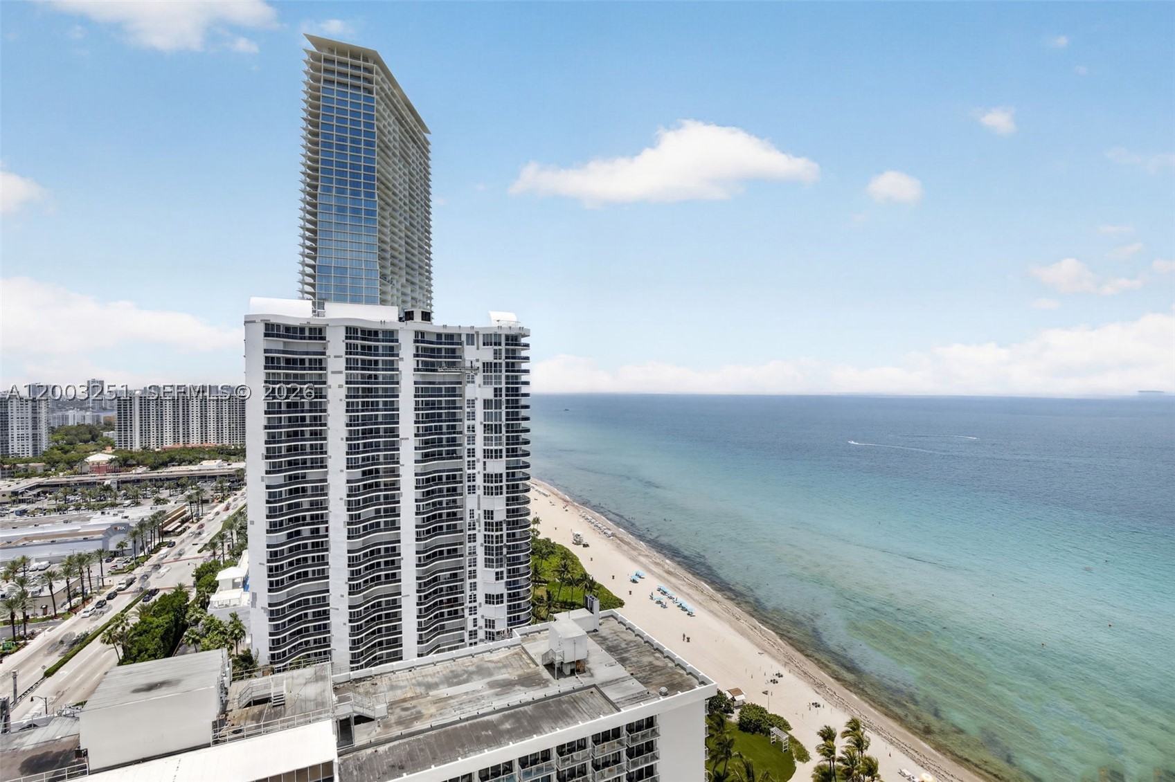 * ATTENTION - VERY IMPORTANT INFORMATION: This unit includes 2 SELF PARKING SPACES and 1 VALET PARKING SPACE.* Beautiful oceanfront condo with 2 beds + Den, 2.5 baths. Residence located in the heart of Sunny Isles Beach, offering 1,715 sq. ft. of spacious living area. This bright and well-maintained home features marble floors with a functional split layout and three private terraces. La Perla offers resort-style amenities, including beach service, oceanfront pool, jacuzzi, kids’ room, game room, conference room, gym, 24-hour security, and an on-site pier restaurant with resident discounts. Walking distance to shops, supermarkets, restaurants, and more. Flexible rental policy 12 times per year.
