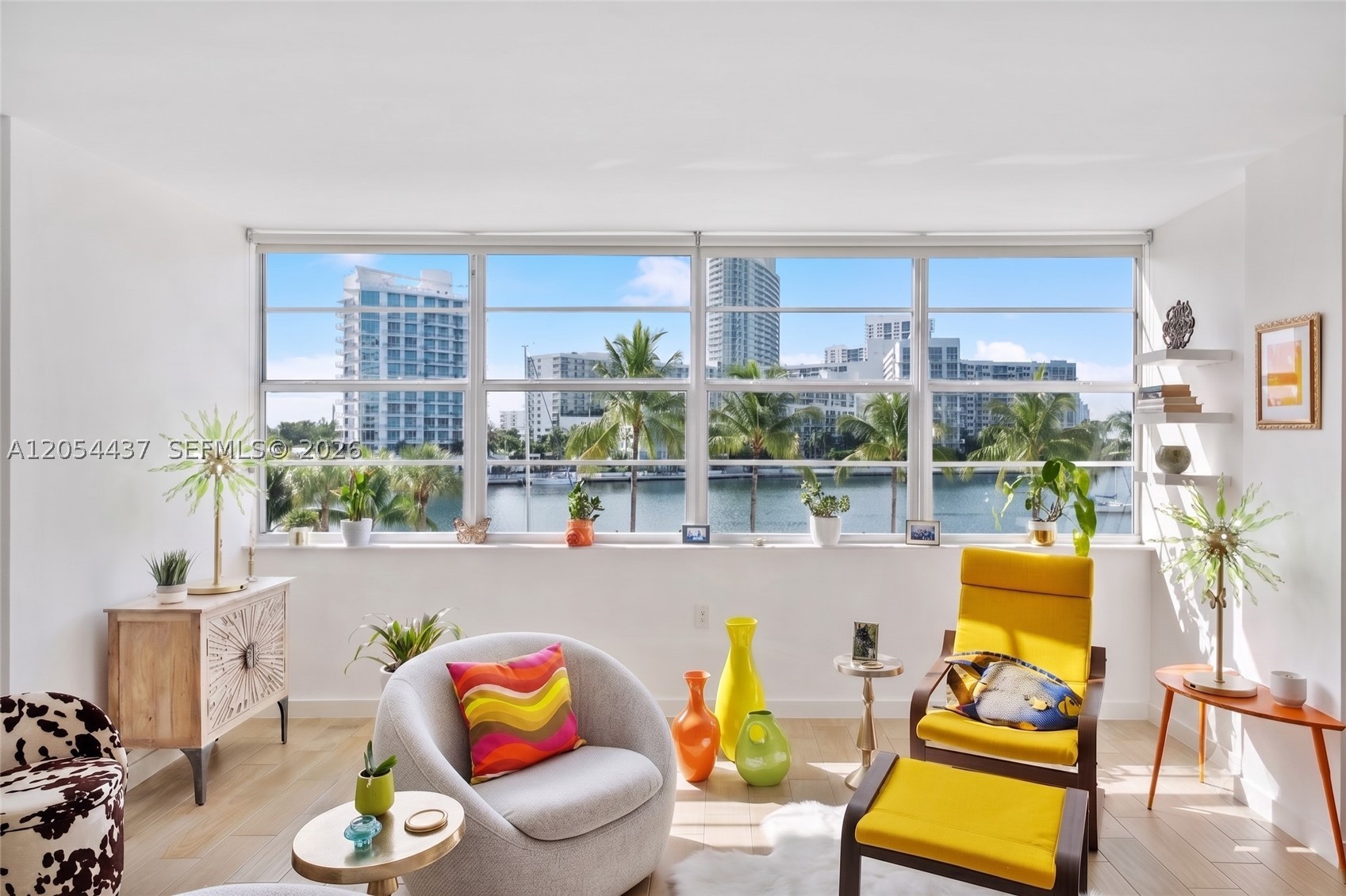 Enjoy unobstructed bay views, swaying palm trees, and spectacular sunrises and sunsets from this spacious studio at Belle Plaza. Bright and inviting, the home features tile flooring in a light wood finish, an updated bathroom, an immaculately maintained kitchen, impact windows for peace of mind, and a large walk-in closet. Enjoy the convenience of third-floor living with the option of the elevator or stairs. Just one block from The Standard Hotel and minutes from Sunset Harbour, Lincoln Road, grocery stores, and the beach. You'll enjoy one of Miami Beach's most desirable locations on the Venetian Causeway. Community amenities include assigned parking, a bayfront pool and hot tub, fitness center, laundry facilities on each floor, bike storage, paddleboard and kayak storage, a storage cubby, and a renovated, quite, and comfortable card room. Immediate rentals permitted. Whether you're looking for a full-time residence, a pied-à-terre, or an investment opportunity, this studio offers the perfect combination of location, lifestyle, and value.