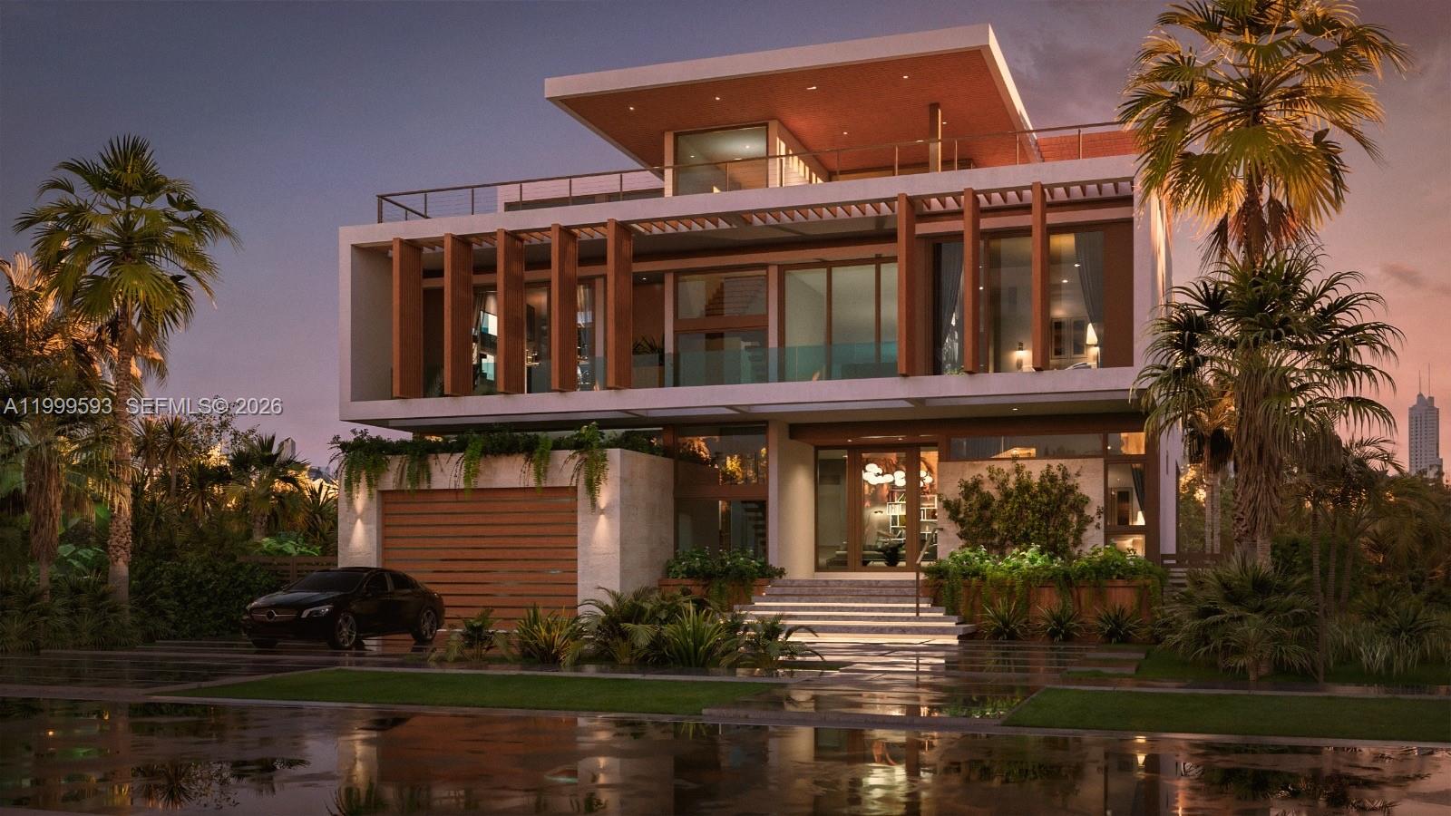 Once-in-a-lifetime opportunity to acquire a shovel-ready 10,000+ sqft waterfront lot on prestigious Keystone Blvd in Keystone Island. All plans are fully approved, allowing you to break ground immediately and bypass 12–18 months of permitting. The property features 75 linear feet of water frontage with a brand-new permitted seawall and a canal providing direct ocean access. Included in the sale are approved plans for a 16,000+ sqft, 3-story ultra-luxury master villa complete with elevator, level 5 finishes, wine room, spa, gym, theater, and more, with an estimated value of approximately $15M upon completion. This is the perfect opportunity for a builder or developer looking to fast-track a high-end project without delays. An existing home currently sits on the lot, offering flexibility for financing—keep, rent, or demolish based on buyer preference. Schedule your private showing today.