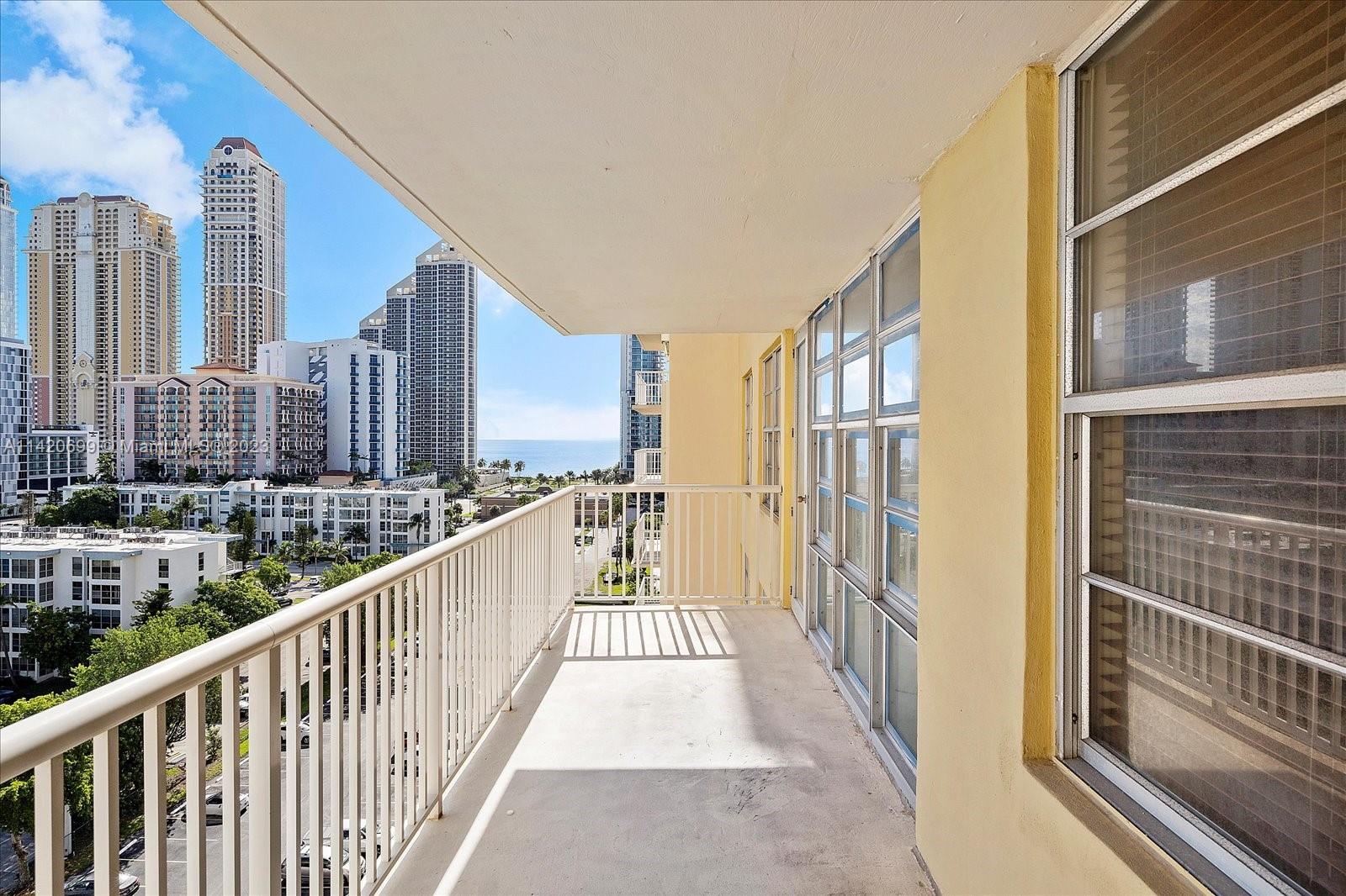 Big 2 bedrooms with split floor plan, 2 full bathrooms, 2 walk-in closets and plenty of storage. Ocean and park views from balcony. Fully remodeled from A to Z. Tiled through-out. Top of the line appliances. Just a few steps from the beach and close to everything. Building offers many amenities such gym, pool, game room, sauna, library, meeting room and many more. A+ rated K-8 school serves the area.