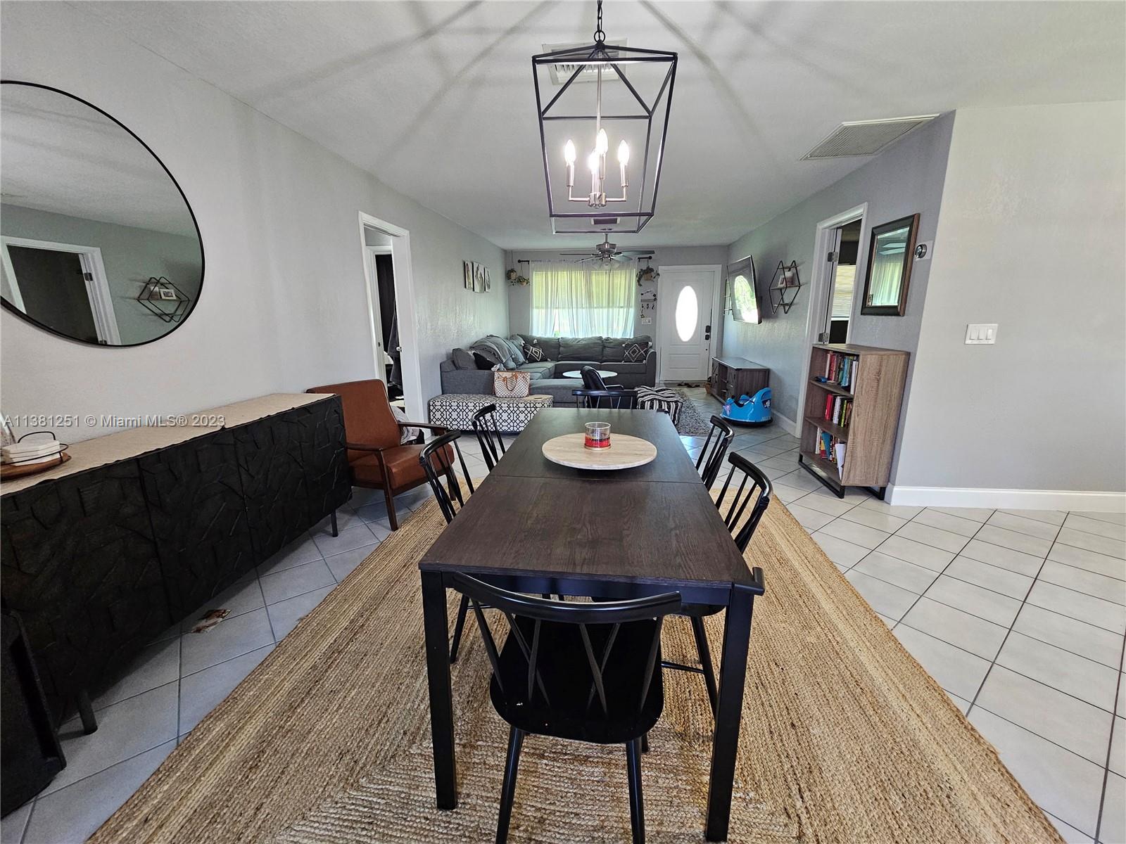 Spacious and furnished 3-bedroom, 2-bath single-family home for rent in the great neighborhood of Cresthaven in Pompano Beach. This home has been completely remodeled and features an open floor layout, granite countertops, a large master with an en-suite full bath, plenty of closet space, and a large yard perfect for entertaining. The roof was replaced in 2021 and has impact windows and shutters. Laundry room with full-size washer and dryer and plenty of parking space with a covered carport. Looking for long-term tenants. Vacant starting June 15th. Pets are allowed with restrictions. Showings by appointment only.