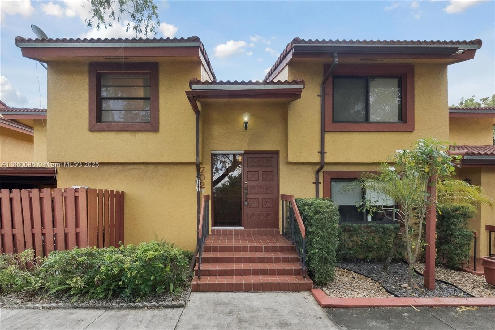 Beautifully renovated and spacious townhouse featuring 2 bedrooms and 3 full bathrooms. This home offers a private patio, brand-new A/C, and newly tiled floors and bathrooms throughout. The kitchen is equipped with new appliances, providing a modern touch. The 40-year re-certification is near completion, and the remaining special assessment will be paid in full by the owner at closing. THE SELLER OFFERS FINANCING! A 3D Virtual Tour is Available!