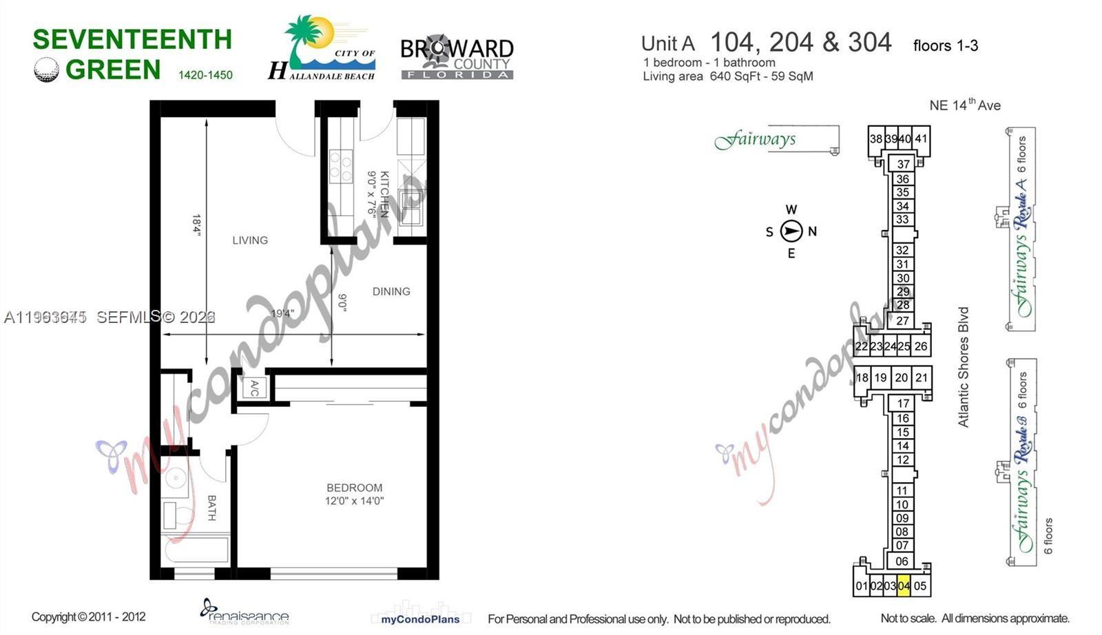 SEVENTEENTH GREEN CONDO - Residential