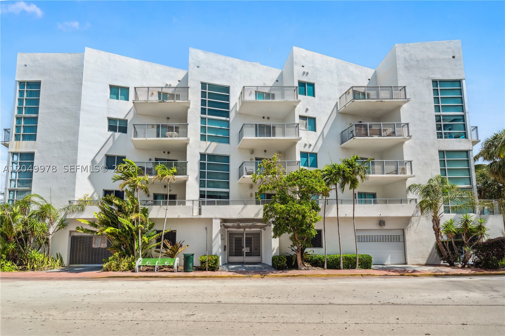 Rarely available two-story loft located just one block from the beach! This bright and spacious 1-bedroom, 1.5-bath residence is offered partially furnished or unfurnished and features soaring 18-foot ceilings, hurricane-impact windows, stainless steel appliances, a large walk-in closet, an in-unit washer and dryer, and one assigned covered parking space. Enjoy a quiet and private setting with access to the rooftop plunge pool and sundeck. Ideally situated directly across from Altos Del Mar Park and within walking distance to the beach, restaurants, cafés, shops, and all that North Beach has to offer. Available for immediate occupancy.