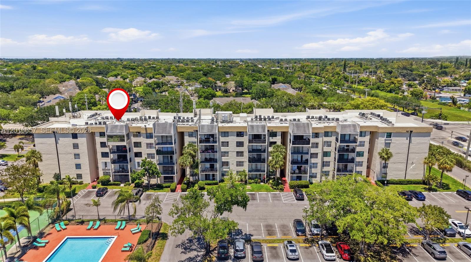 Well-maintained 2-bedroom, 2-bath condo located in the heart of Tamarac. This bright and spacious unit features an open floor plan with abundant natural light throughout. The living and dining areas flow seamlessly, creating a comfortable space for everyday living and entertaining. The kitchen offers ample cabinet storage and functionality, while both bedrooms are generously sized with great closet space. Enjoy a private balcony perfect for relaxing and taking in the surroundings. Conveniently located near shopping, dining, parks, and major roadways, offering comfort and convenience in a desirable community.
