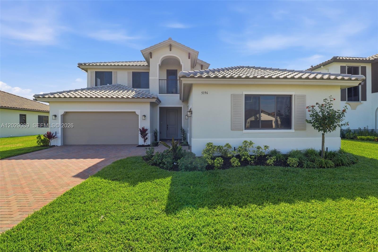 Stunning Harbour home on an oversized lot with room for a future pool, offering exceptional space & luxury living in the much desired Maple Ridge neighborhood in beautiful Ave Maria, Florida. This two-story residence features 4 bedrooms, 3.5 bathrooms, & a 3-car garage. Enjoy outdoor living year-round with a covered terrace & extended patio. Impact glass windows & impact doors. The owner’s suite is located on the ground floor, highlighted by a huge walk-in closet & a spa-inspired bath featuring upgraded cabinetry & a freestanding soaking tub. Tile flooring throughout the downstairs living areas, including the den & owner’s suite. Fully equipped gourmet kitchen features an exterior-vented hood, cooktop stove, microwave, & oven wall tower, upgraded cabinets, deep storage, refrigerator enclosure panel, pull-out trash, tray dividers, & silverware drawers. Quartz squared-edge counters with matching backsplash. Upstairs offers a versatile loft & wood flooring throughout bedrooms 2, 3, & 4. All bedrooms include walk-in closets. Bedrooms 2 & 3 share a Jack-and-Jill bathroom with double sinks. Bedroom 4 features its own en-suite bathroom. A private balcony off Bedroom 3 adds an additional outdoor retreat. Upgraded bathrooms throughout. Just minutes from shops, restaurants, Publix supermarket & Ave Maria University. Community amenities include an state-of-the-art clubhouse, gym, resort-style pool, pickleball courts, picnic & BBQ areas, walking, jogging, biking trails, & a dog park.