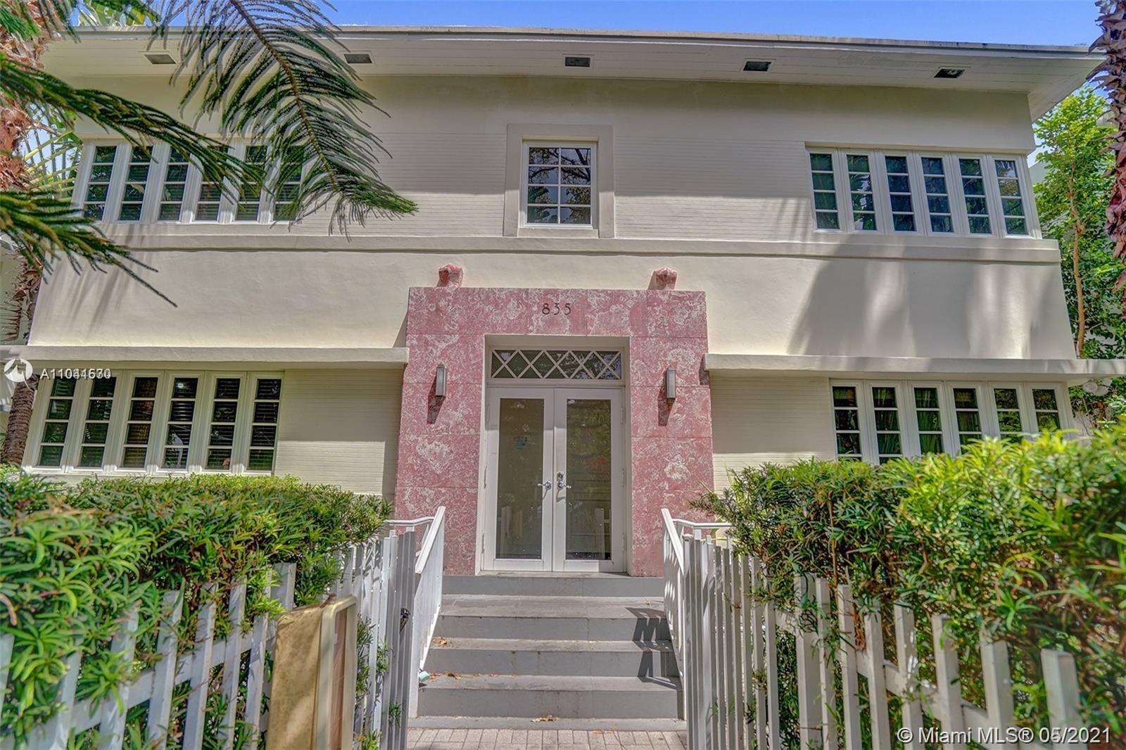 GREAT POTENTIAL FOR CONVERSION INTO 7 INDIVIDUAL TOWNHOUSES 
Historic Art Deco Building originally designed by Murray Dixon in the 1930's & 40's, In 2009, 4 new townhouses were reconfigured inside the front original building, with top of the line Bosh ss appliances, central air, washer/dryer. In 2010, 3 new multi-level townhouses were built in the back + 4 parking . All units are modern open concept, chef's dream kitchen/Scalivini cabinets white quartz counter top, Brazilian walnut wood floor. Impact windows and doors. 5 of the townhouses have private Roof Top terrace & 2 have private garden.
located in the heart of South Beach best neighborhood, walking distance to Flamingo Park , Lincoln rd , best restaurants, cafes, shopping that South Beach has to offer. A few blocks to the sand.
