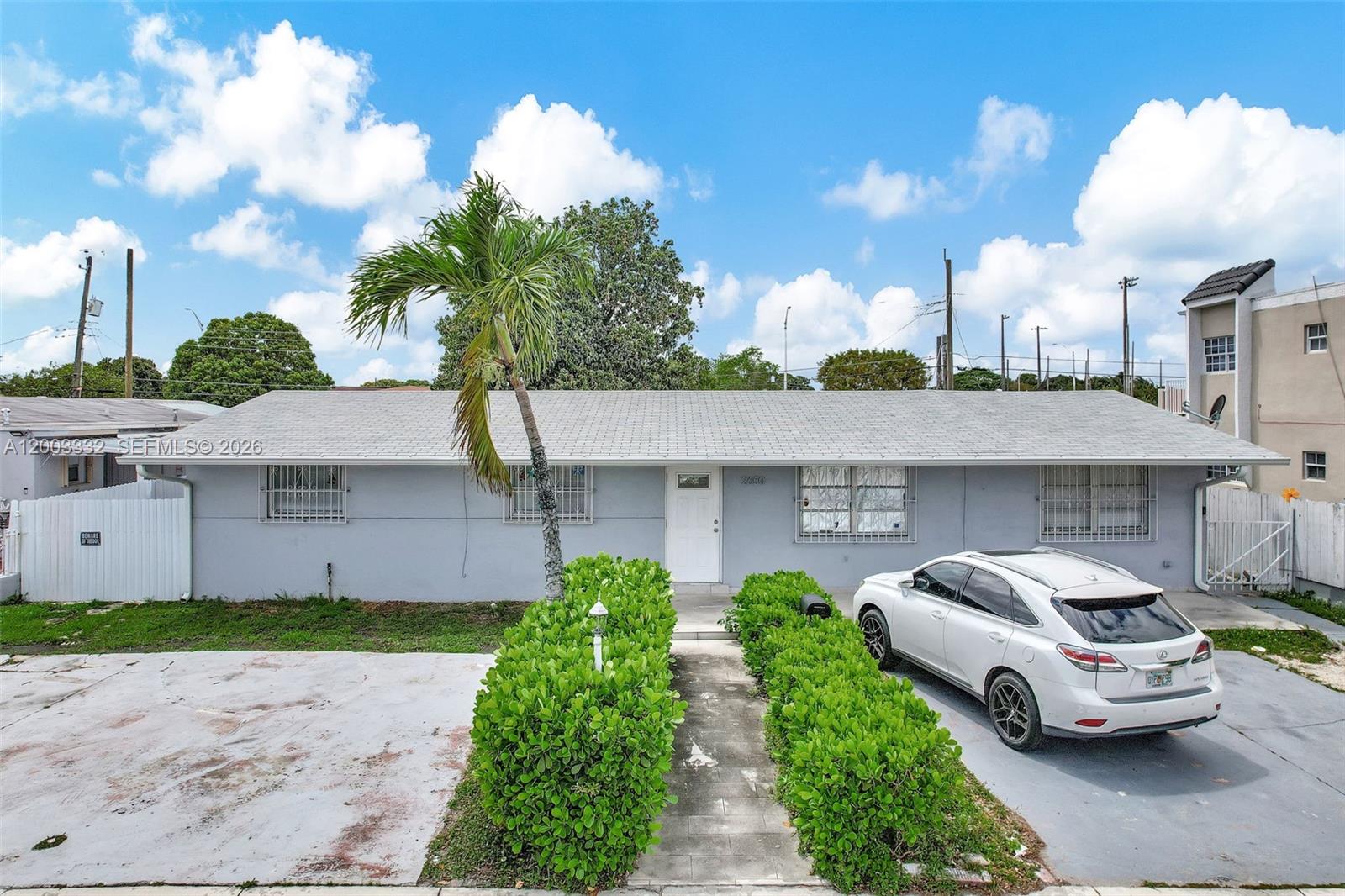 JUST REDUCED  to own a versatile income-producing property in the heart of Hialeah, one of Miami-Dade’s most sought-after and high-demand rental markets. This spacious 5-bedroom, 2-bath residence offers 1,826 square feet of living space on a large 7,950 sq ft lot, providing ample room for multiple vehicles, outdoor enjoyment, and future improvements. The property has been recently updated with fresh interior finishes and features a functional layout that can easily accommodate extended families or be configured to maximize rental income potential. Ideally located near major highways, public transportation, shopping centers, schools, parks, and local dining, this property offers unmatched convenience for tenants and homeowners alike. Its central location ensures strong rental demand and long-term appreciation, making it an attractive option for investors seeking stable income with upside potential.
With minor enhancements and strategic upgrades, there is significant opportunity to increase rental income to market levels, making this an excellent value-add investment. The generous lot size also allows for creative improvements, additional income opportunities, or enhanced curb appeal to attract higher-paying tenants.
Whether you are an investor looking to generate consistent cash flow or a buyer seeking a property with income potential and future growth, this home offers flexibility, location, and strong fundamentals. A rare opportunity in a prime Hialeah location.