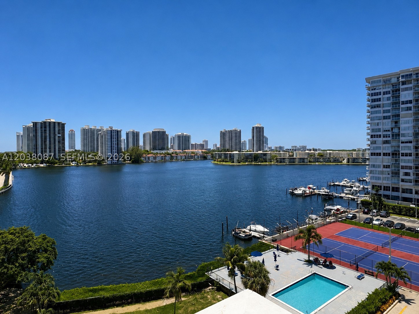 Beautiful waterfront condo priced to sell. Prime Aventura location. Walking distance to the grocery store, Starbucks, and fine dining restaurants, a pilates studio, and more! Rent is allowed after  1 year of ownership.