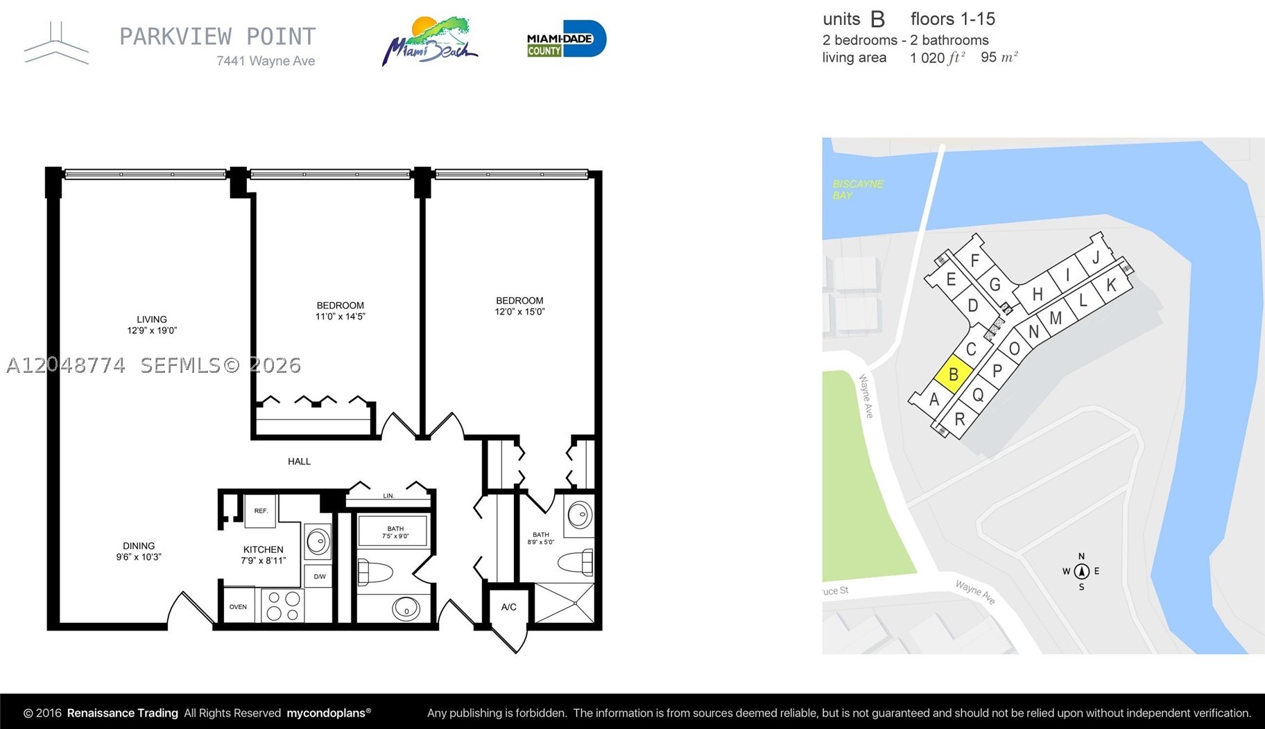PARKVIEW POINT CONDO - Residential Lease