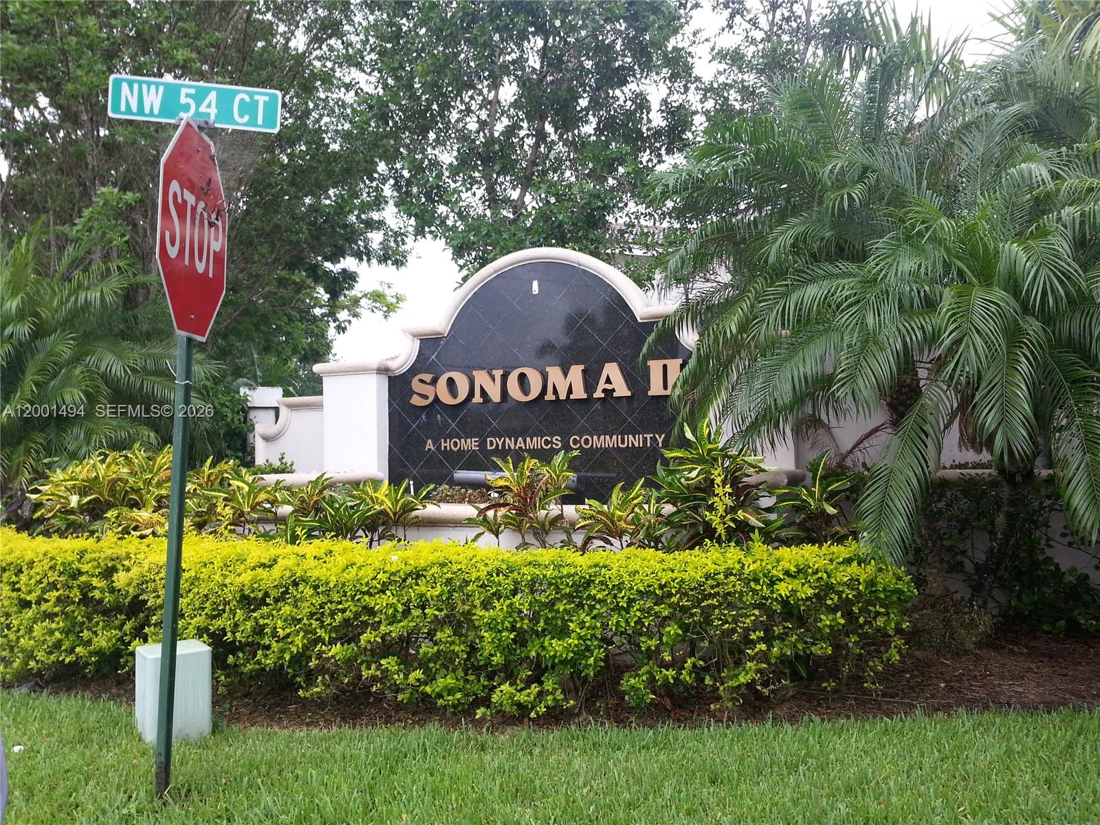 SONOMA II - Residential Lease