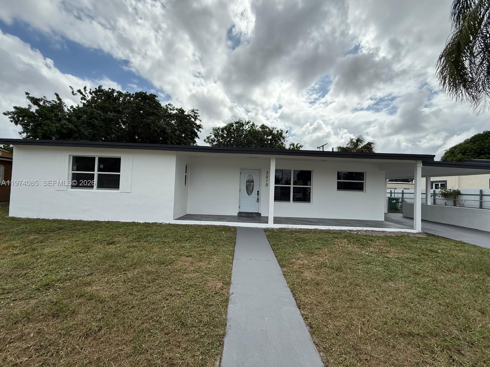 Completely remodeled 4/3 home, featuring new, roof, new a/c, new floors, new kitchen with stainless steel appliances, new bathrooms with LED mirrors. Spacious layout. Carport for added convenience. Nice yard space with room for a pool, boat, rv. etc.